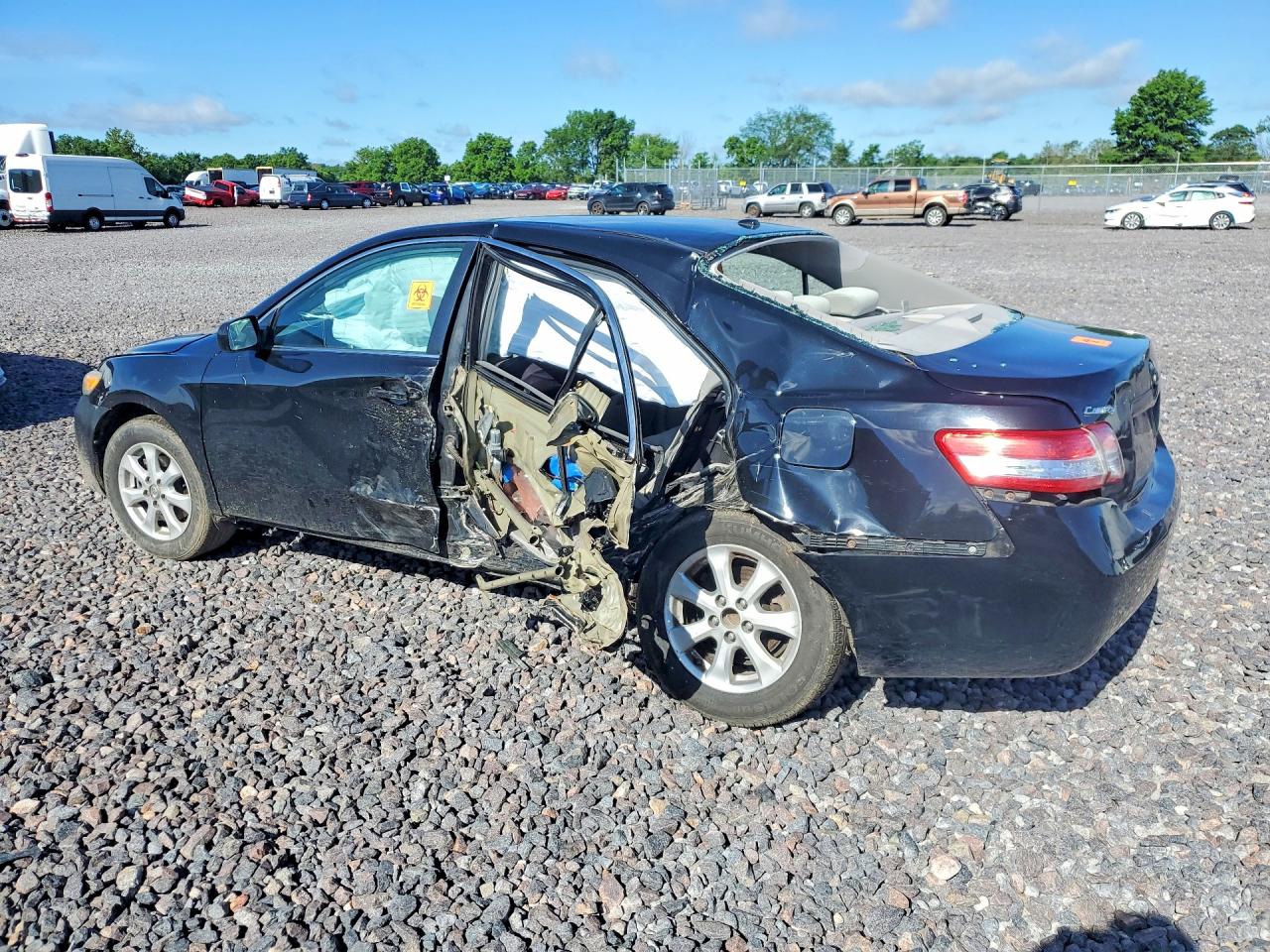 2010 Toyota Camry Le Black vin: 4T4BF3EK9AR074645