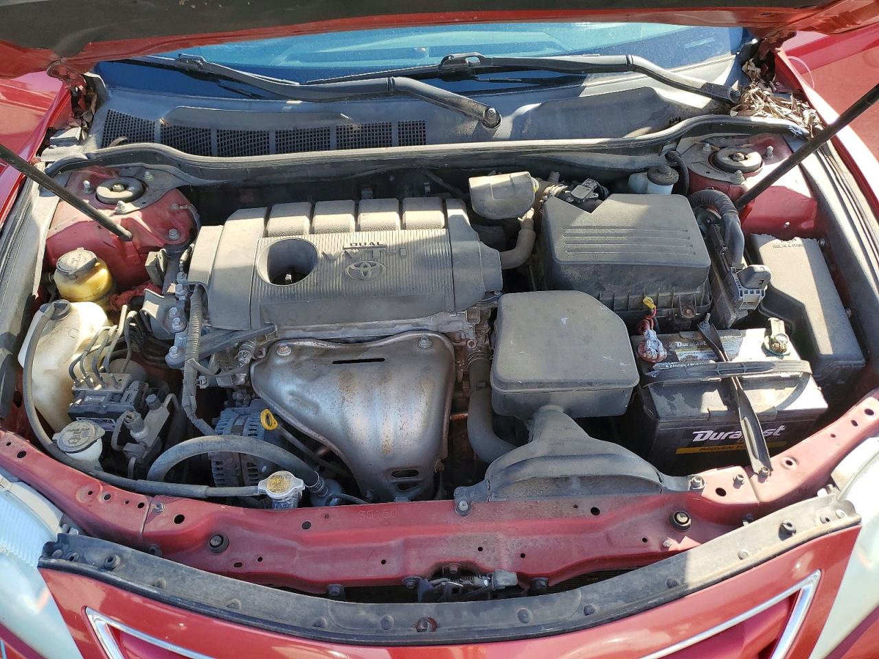 2011 Toyota Camry Le Red vin: 4T4BF3EK9BR092113
