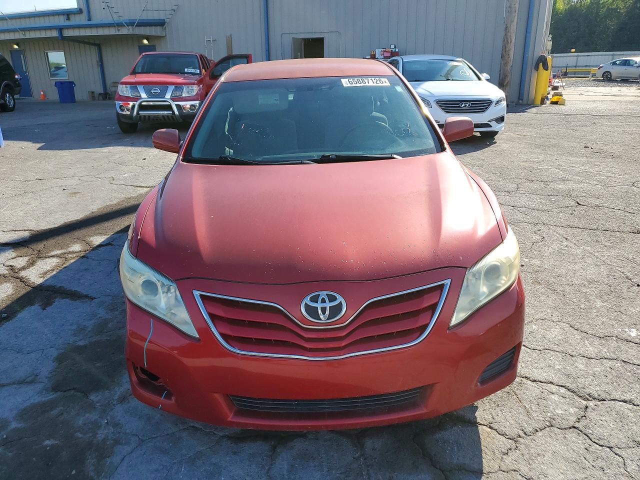 2011 Toyota Camry Le Red vin: 4T4BF3EK9BR092113