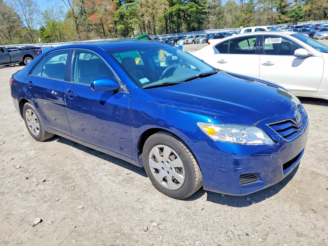 2011 Toyota Camry Base Blue vin: 4T4BF3EK9BR093035