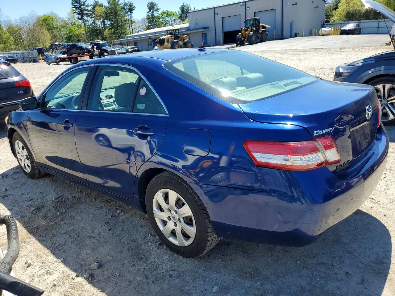 2011 Toyota Camry Base Blue vin: 4T4BF3EK9BR093035