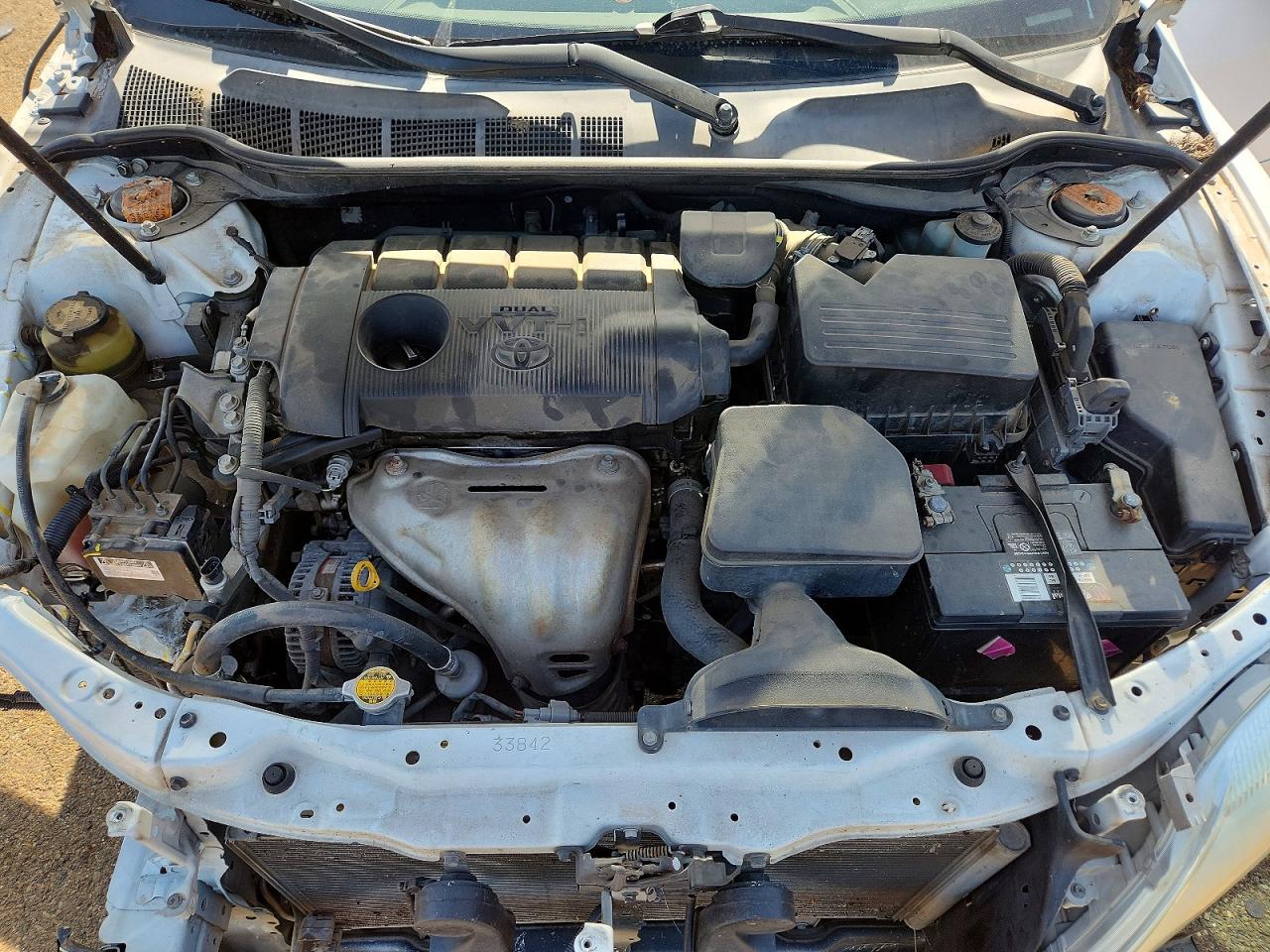 2011 Toyota Camry Le Белый vin: 4T4BF3EK9BR095805