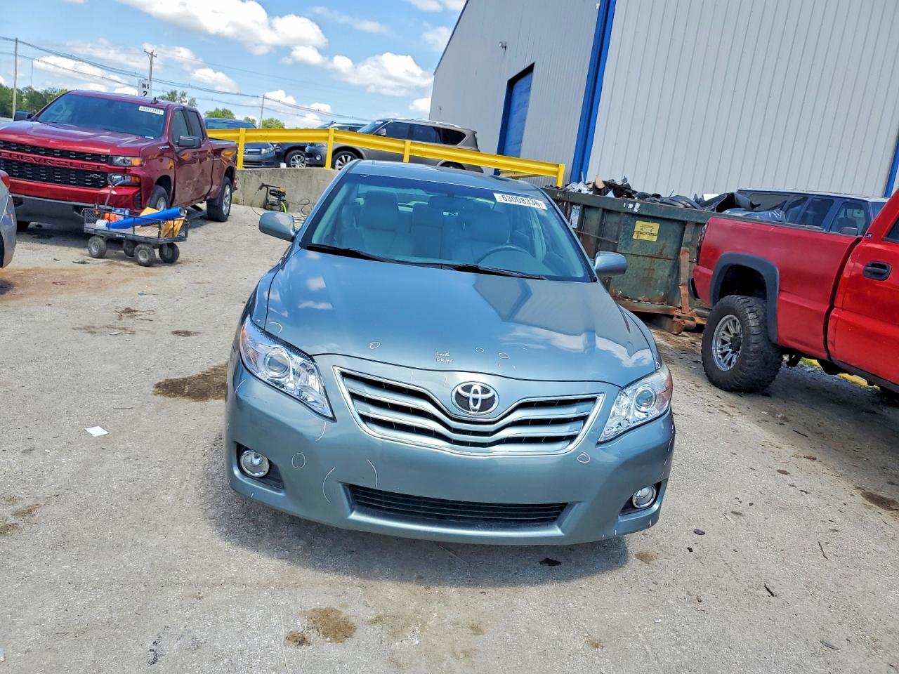 2011 Toyota Camry Xle Teal vin: 4T4BF3EK9BR107404