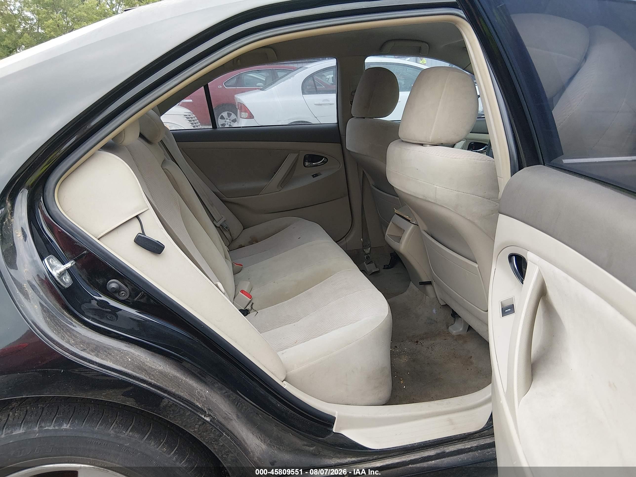 2011 Toyota Camry Le Black vin: 4T4BF3EK9BR111176