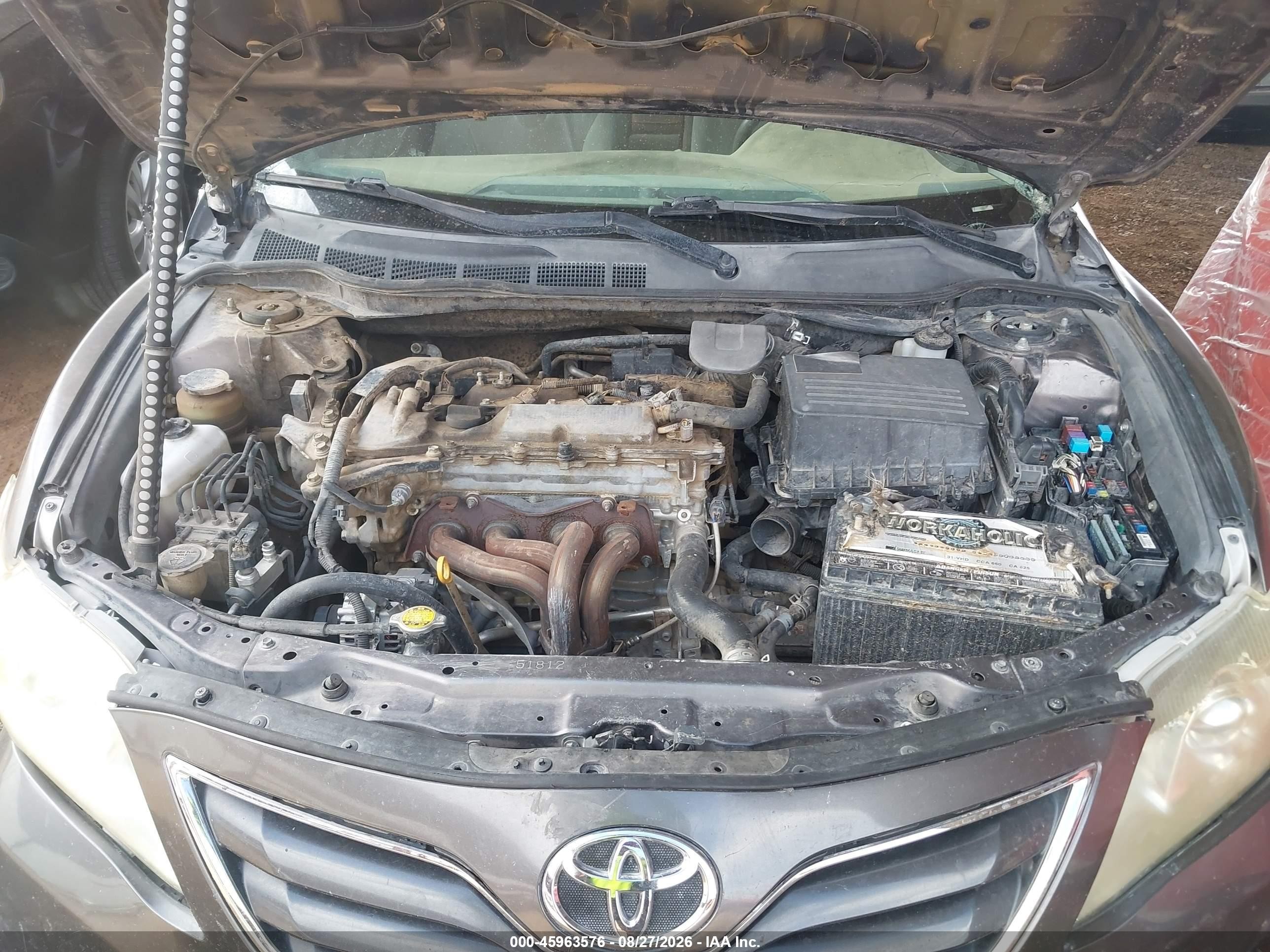2011 Toyota Camry Le Silver vin: 4T4BF3EK9BR113767