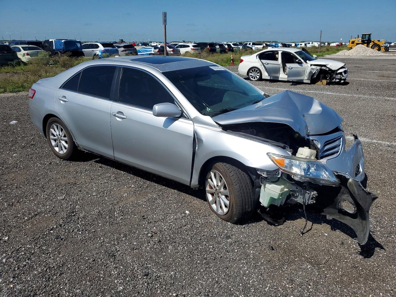 2011 Toyota Camry Xle Серебряный vin: 4T4BF3EK9BR140953