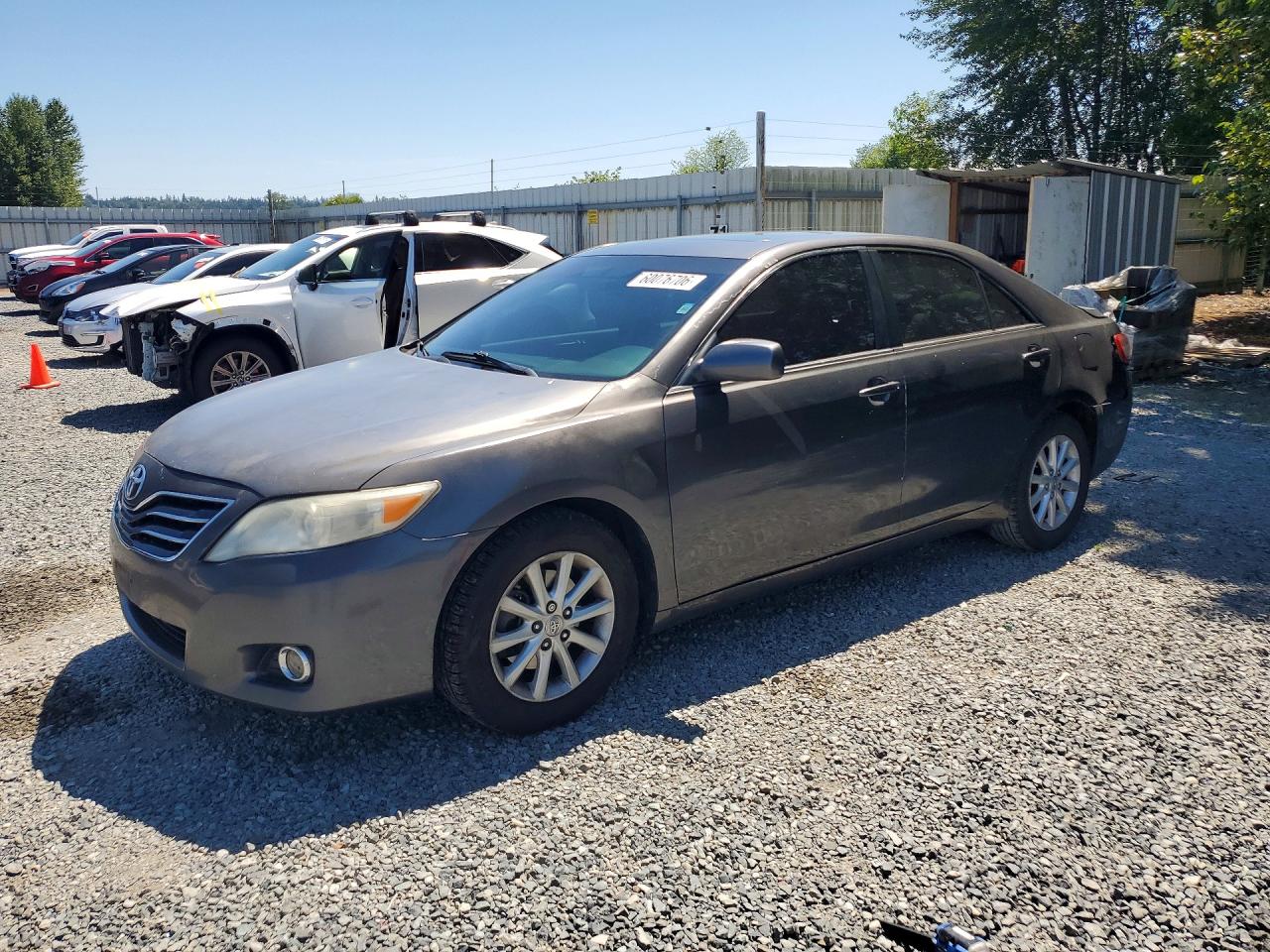 2011 Toyota Camry Xle Charcoal vin: 4T4BF3EK9BR144243