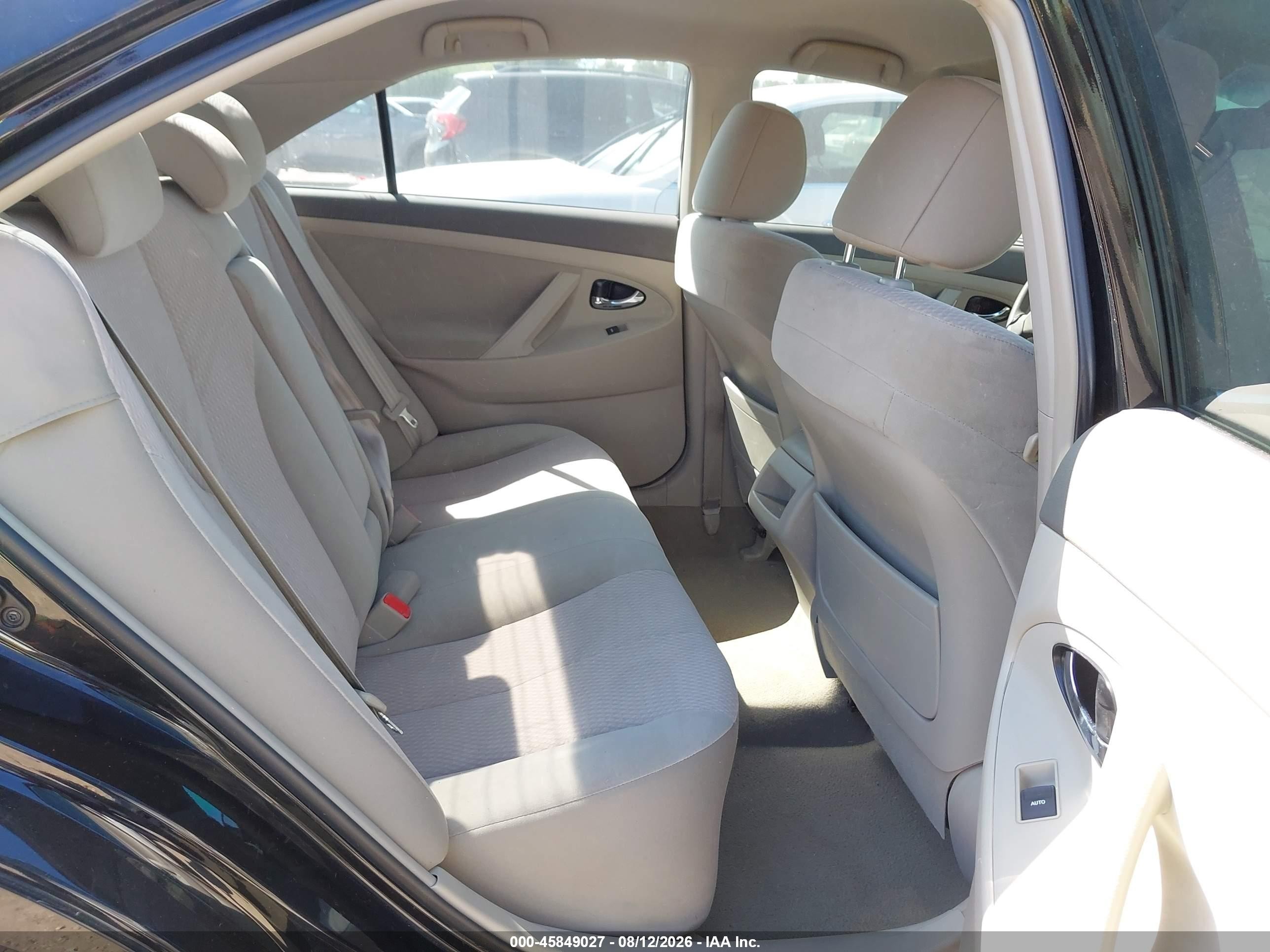 2011 Toyota Camry Le Black vin: 4T4BF3EK9BR167778