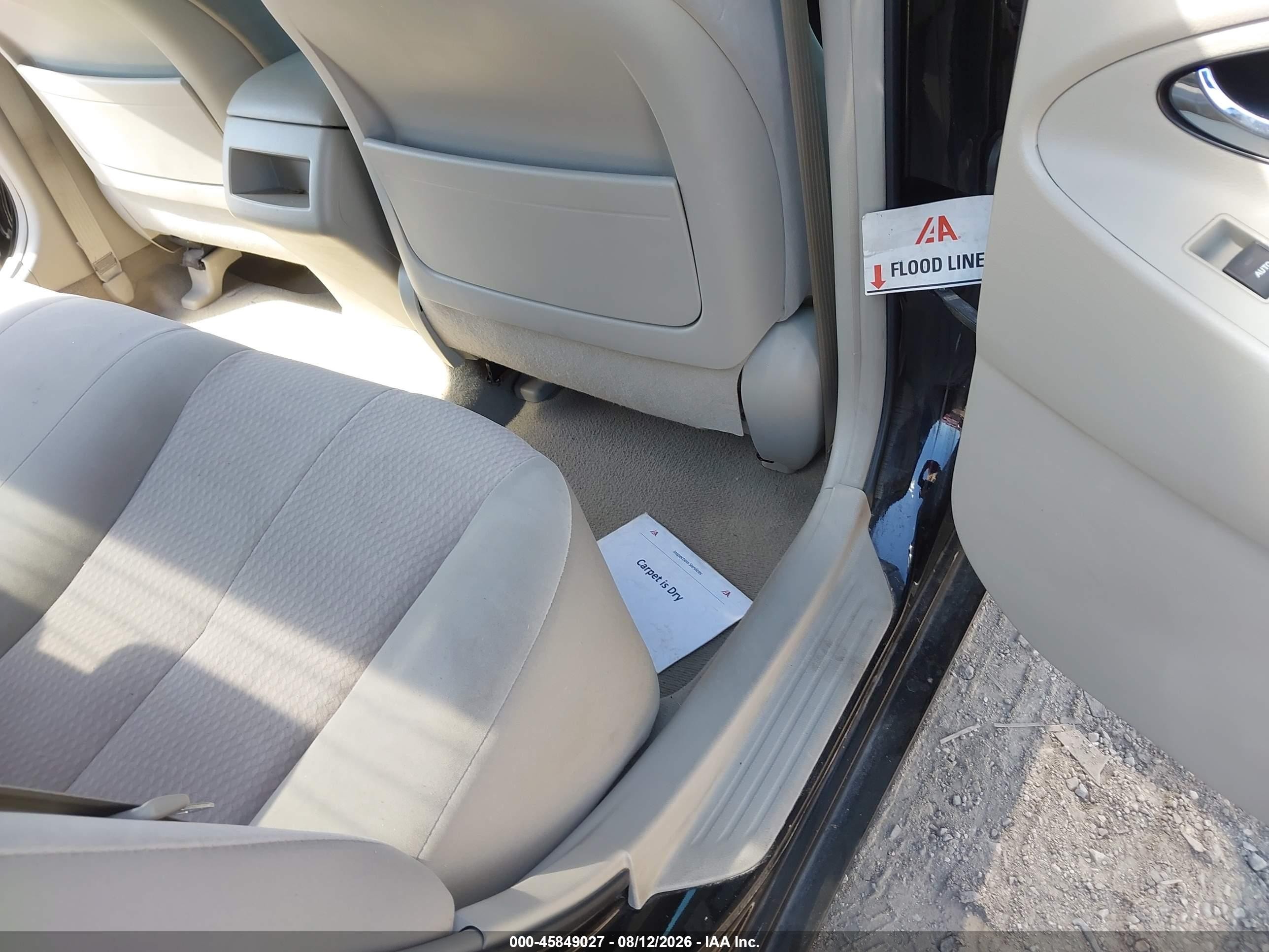 2011 Toyota Camry Le Black vin: 4T4BF3EK9BR167778