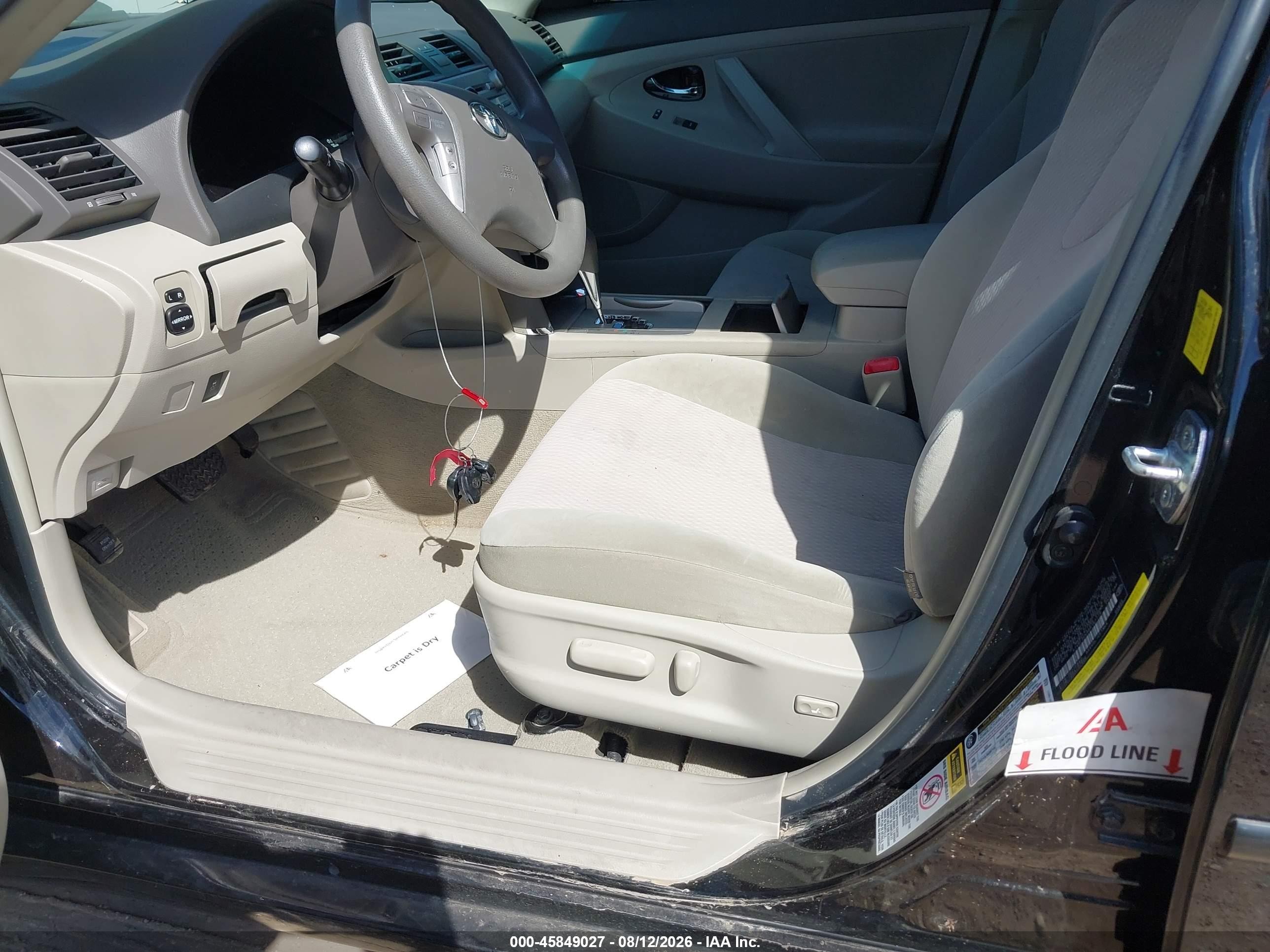 2011 Toyota Camry Le Black vin: 4T4BF3EK9BR167778