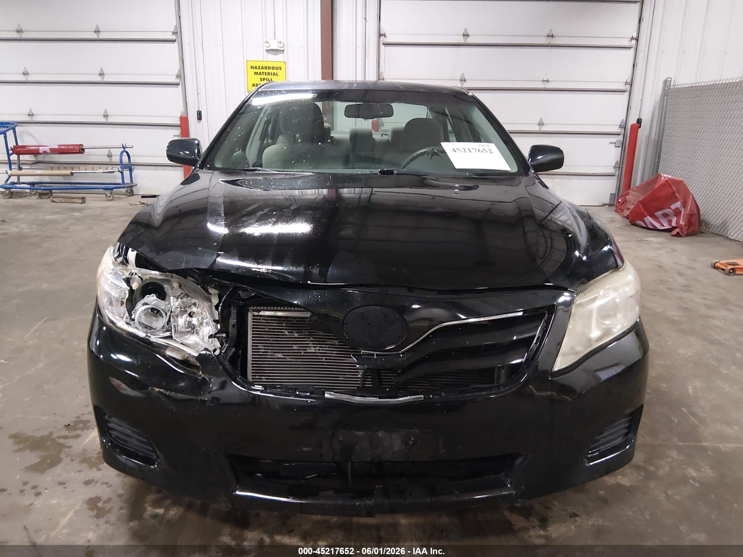 2011 Toyota Camry Le Черный vin: 4T4BF3EK9BR175296