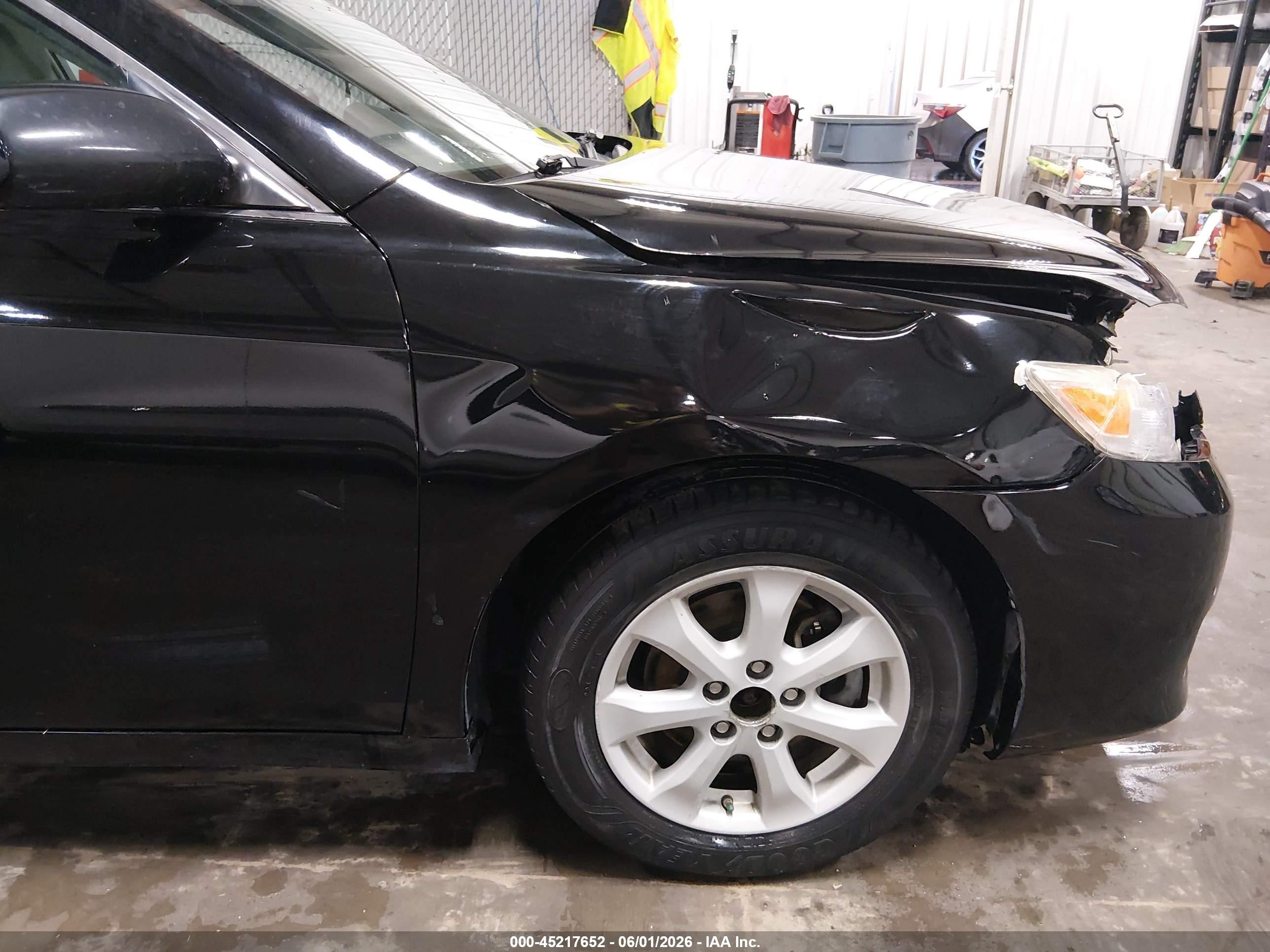 2011 Toyota Camry Le Черный vin: 4T4BF3EK9BR175296
