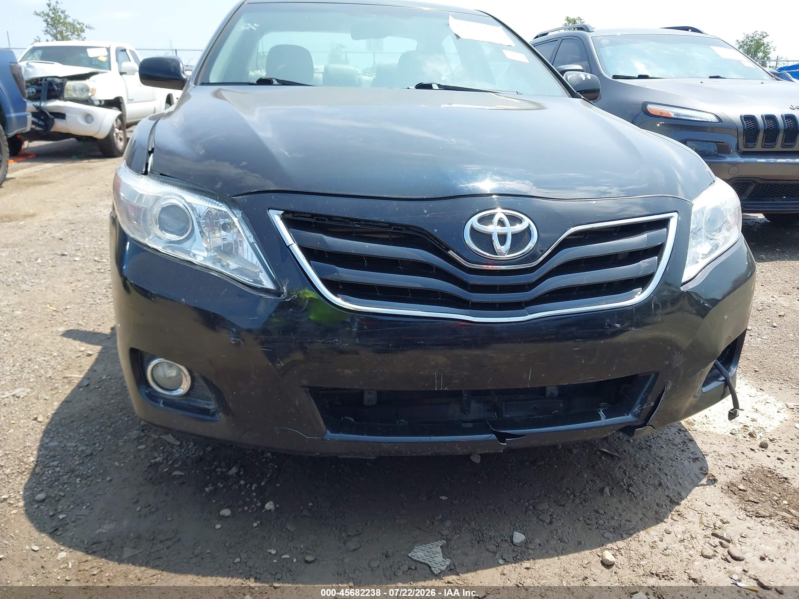 2011 Toyota Camry Xle Black vin: 4T4BF3EK9BR180756