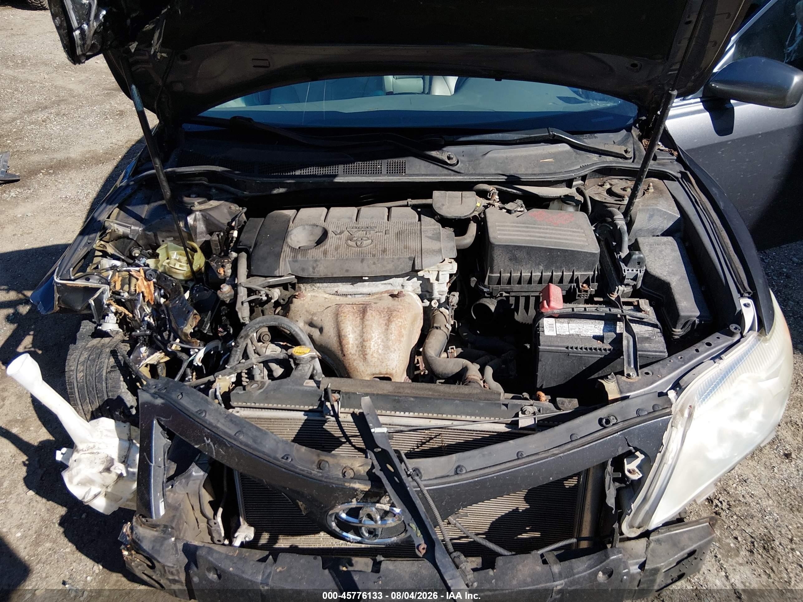 2011 Toyota Camry Le Gray vin: 4T4BF3EK9BR202366