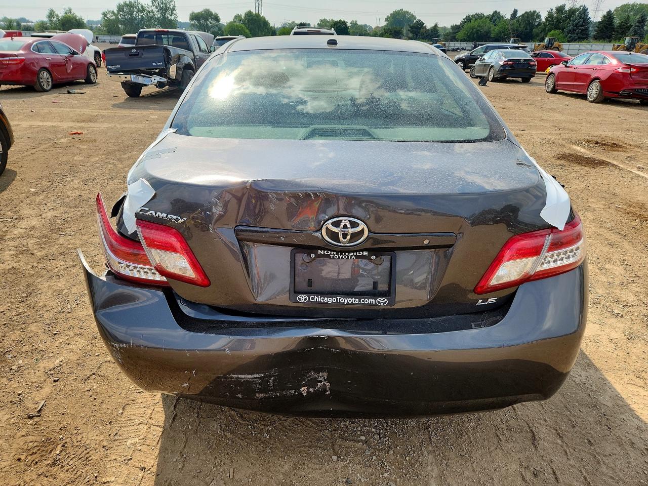 2010 Toyota Camry Le Gray vin: 4T4BF3EKXAR023641