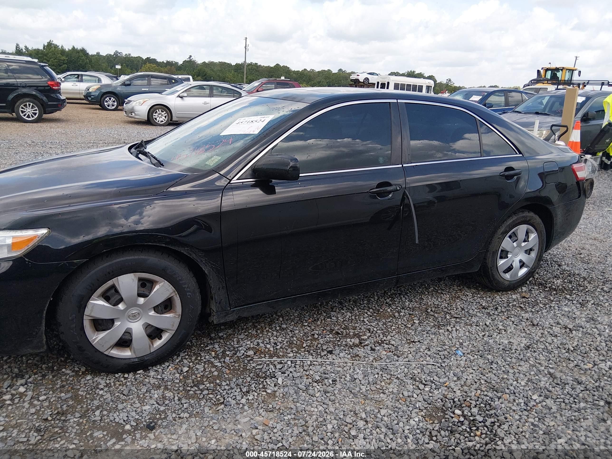 2010 Toyota Camry Le Black vin: 4T4BF3EKXAR042030