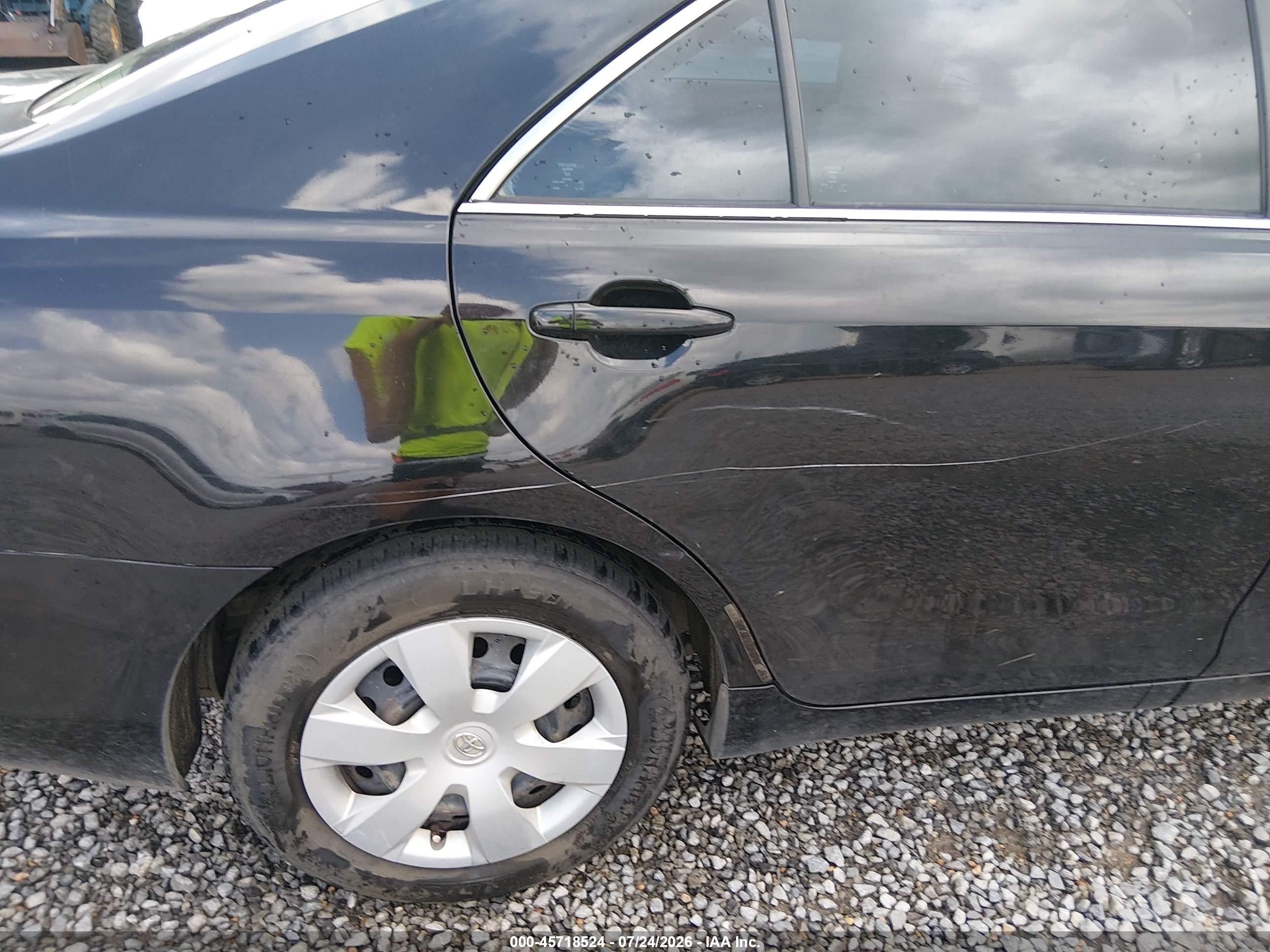 2010 Toyota Camry Le Black vin: 4T4BF3EKXAR042030