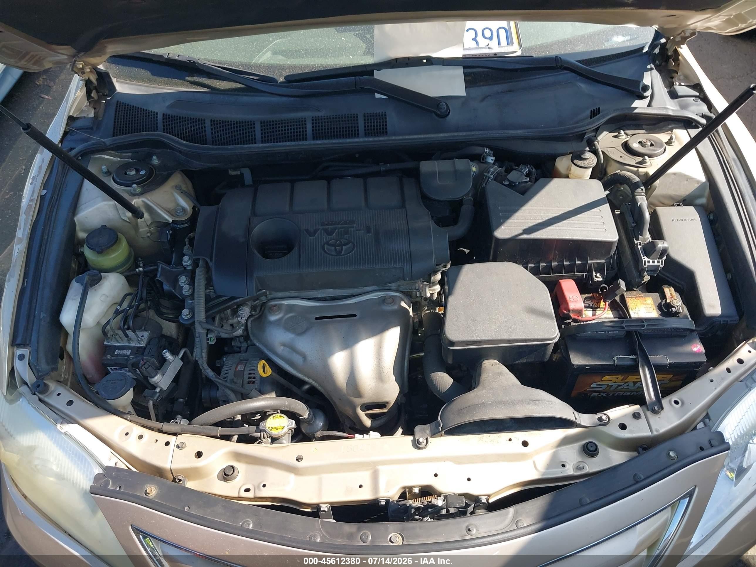 2010 Toyota Camry   Beige vin: 4T4BF3EKXAR077005