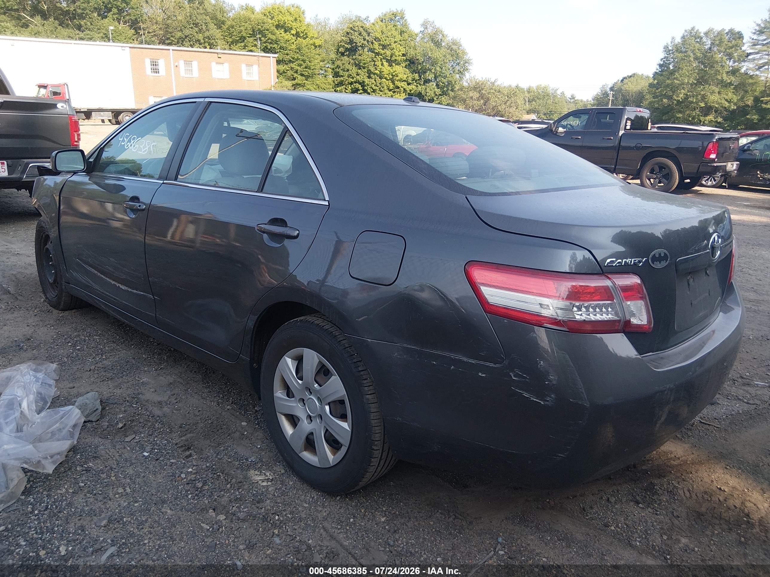 2011 Toyota Camry Se/le/xle Gray vin: 4T4BF3EKXBR095151