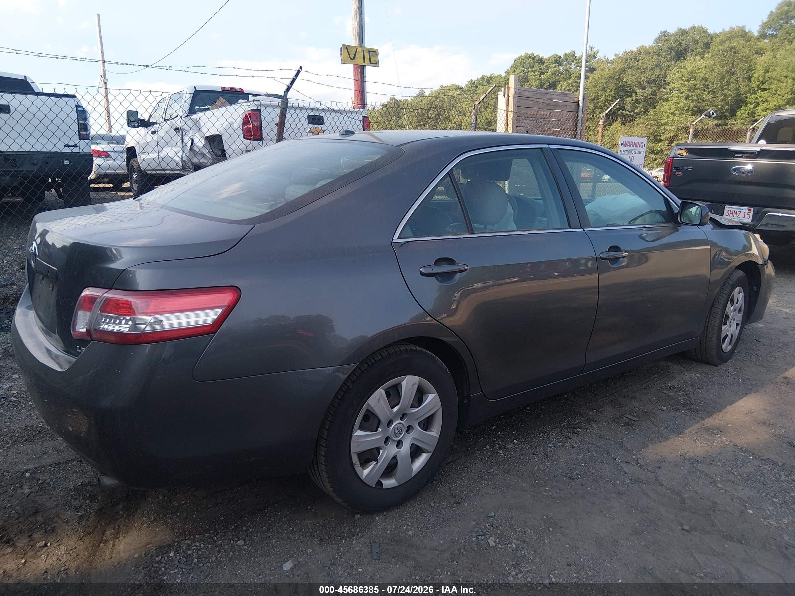 2011 Toyota Camry Se/le/xle Gray vin: 4T4BF3EKXBR095151