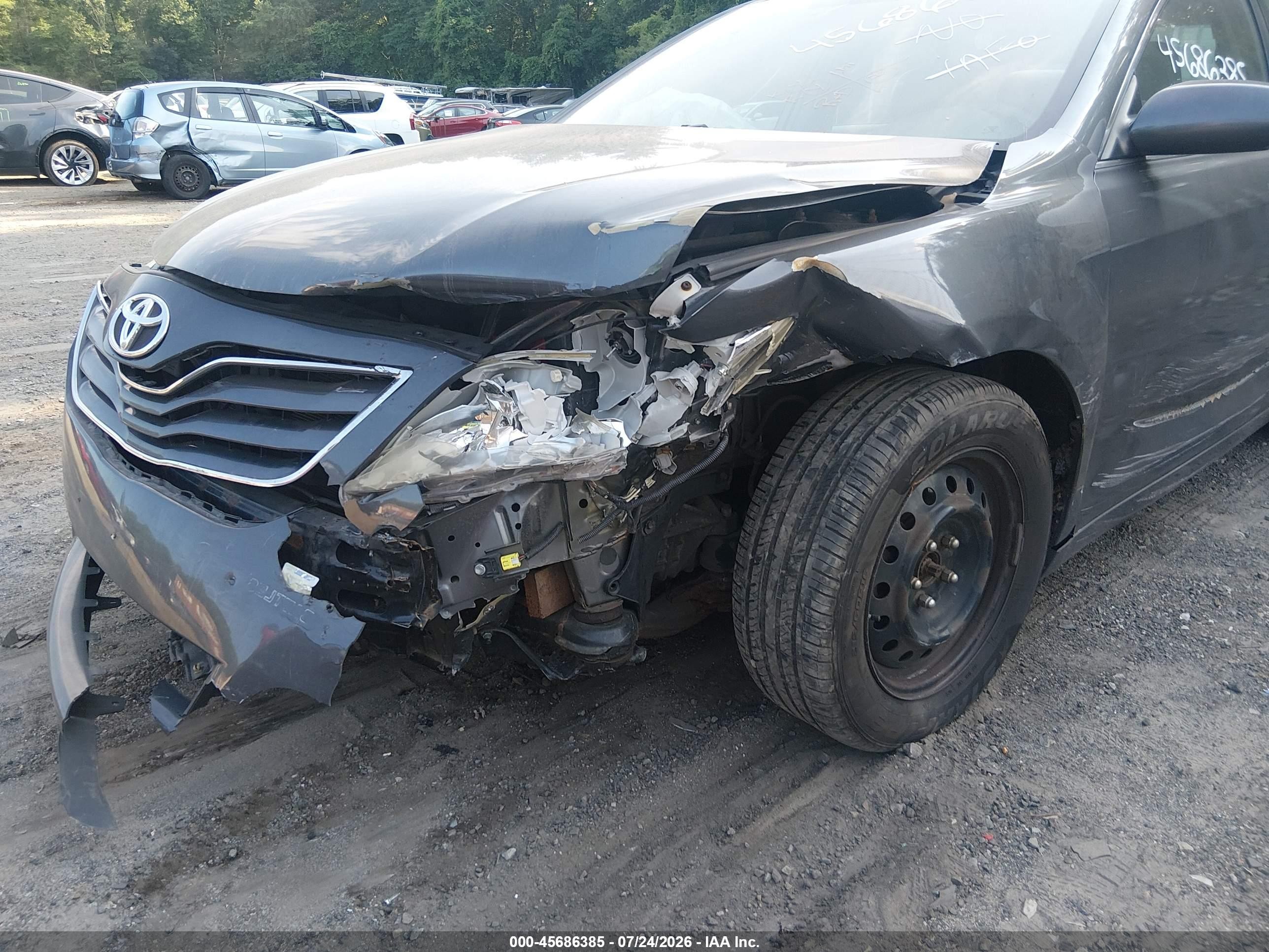 2011 Toyota Camry Se/le/xle Gray vin: 4T4BF3EKXBR095151