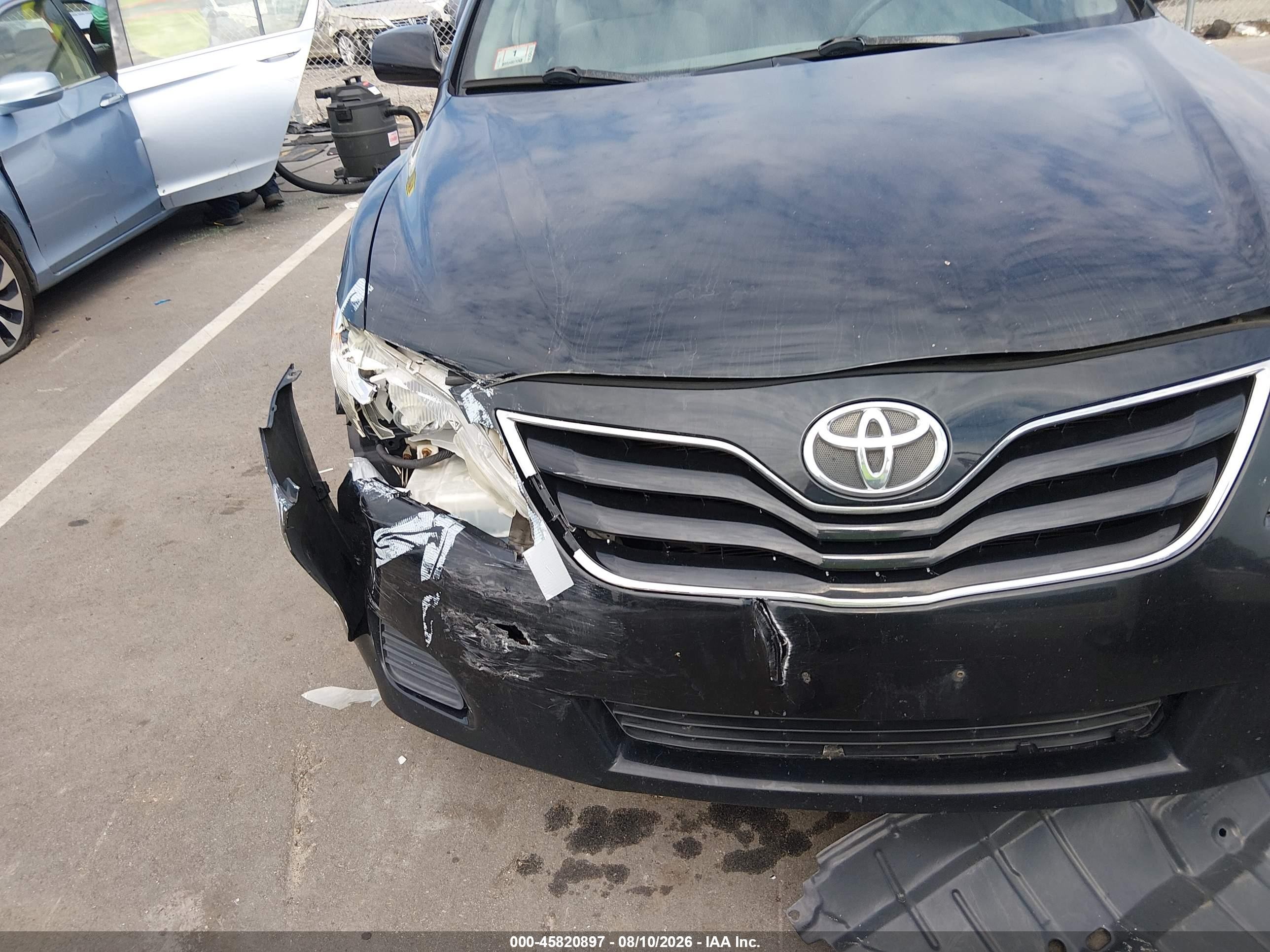 2011 Toyota Camry Le Черный vin: 4T4BF3EKXBR099085