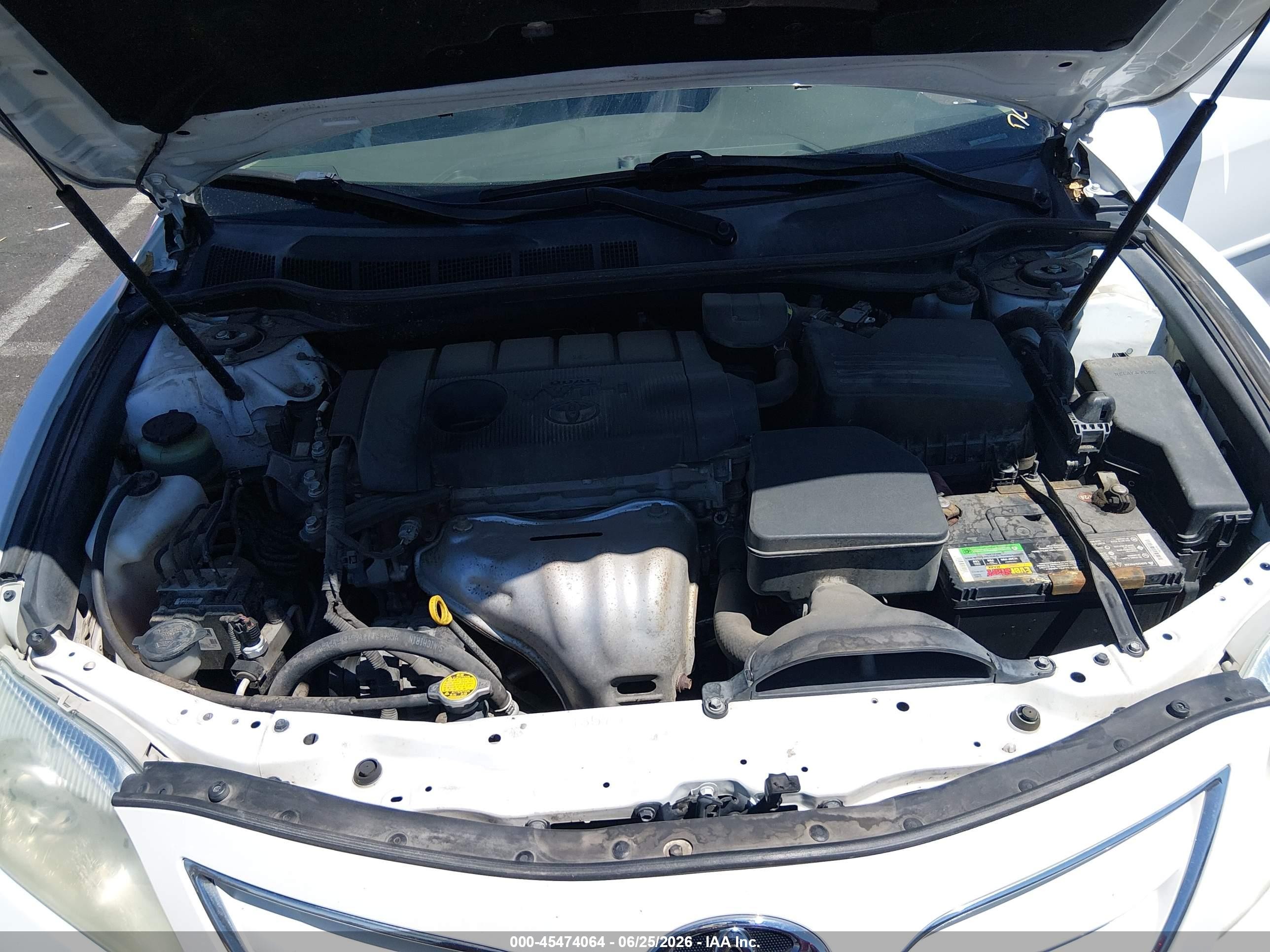 2011 Toyota Camry Le Белый vin: 4T4BF3EKXBR105533