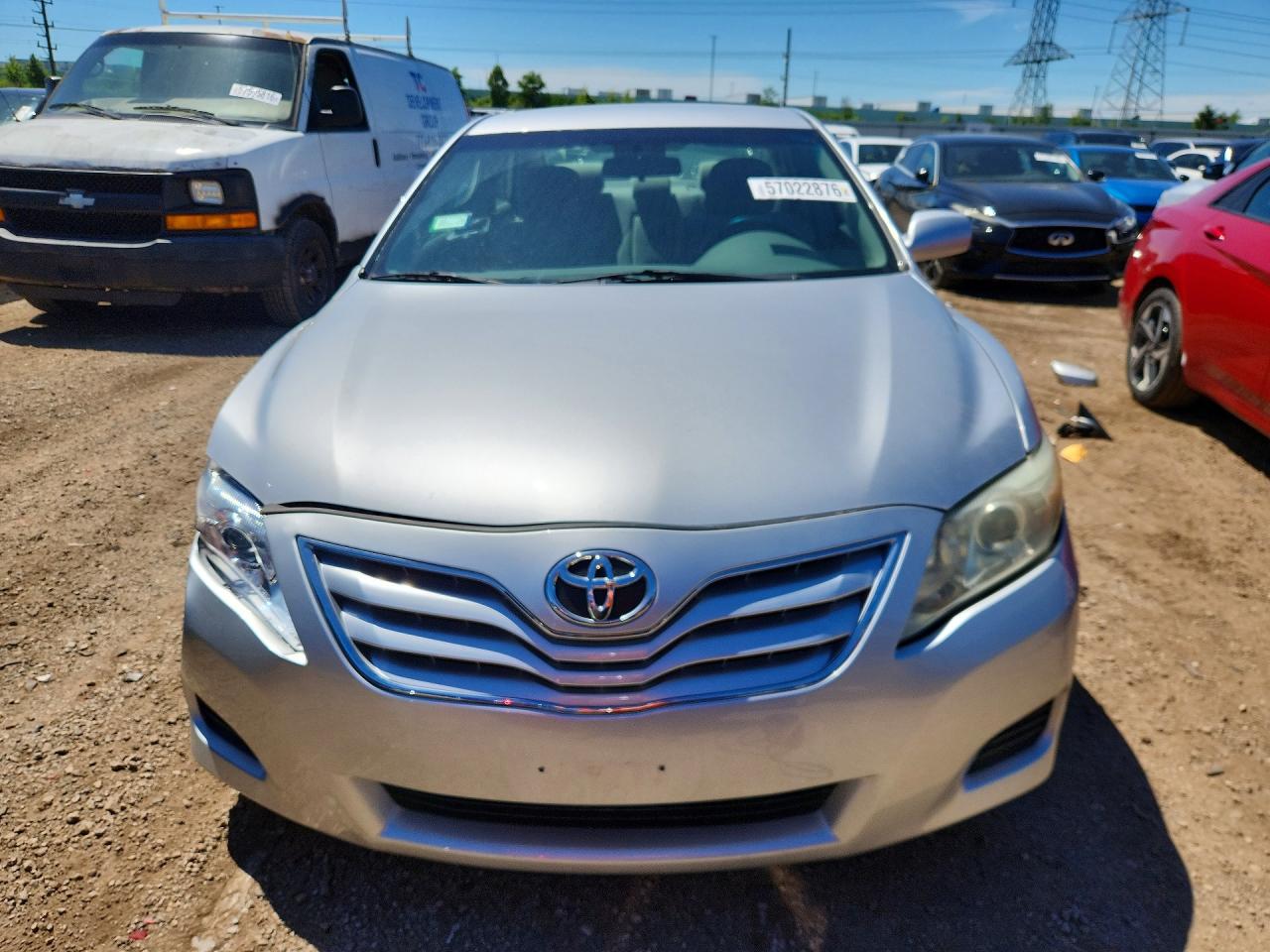2011 Toyota Camry Le Серебряный vin: 4T4BF3EKXBR134787