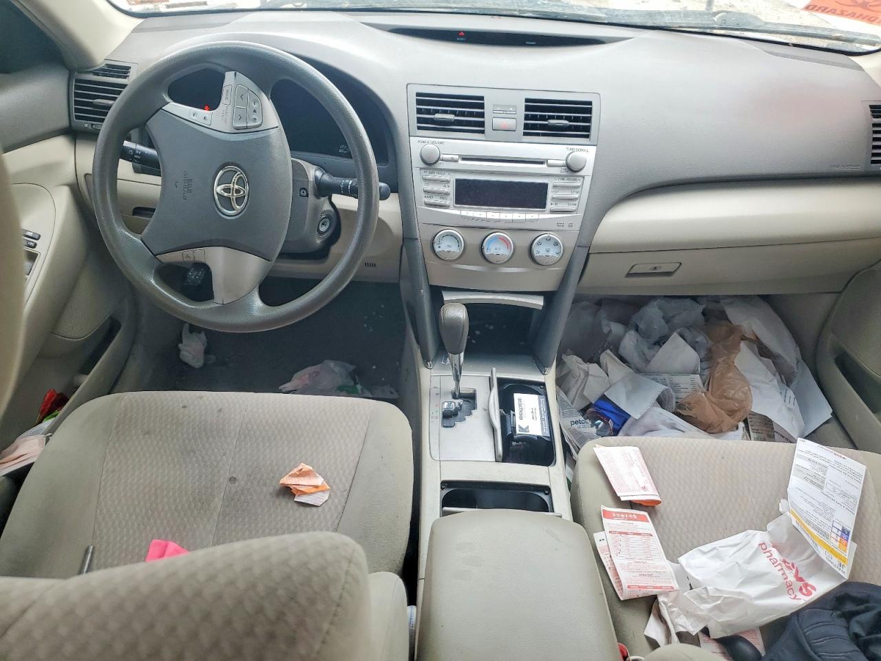 2011 Toyota Camry Le White vin: 4T4BF3EKXBR140346