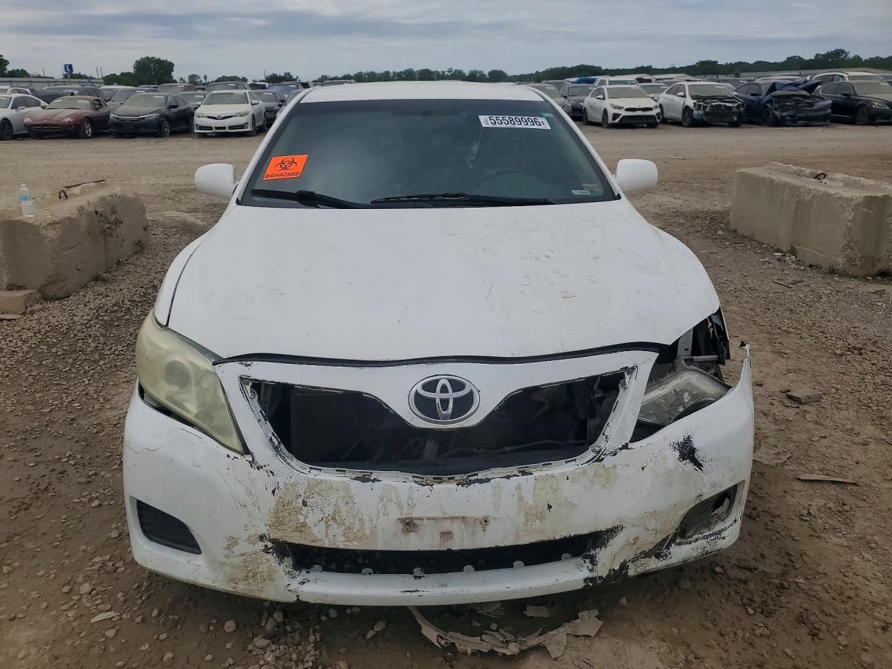 2011 Toyota Camry Le White vin: 4T4BF3EKXBR140346