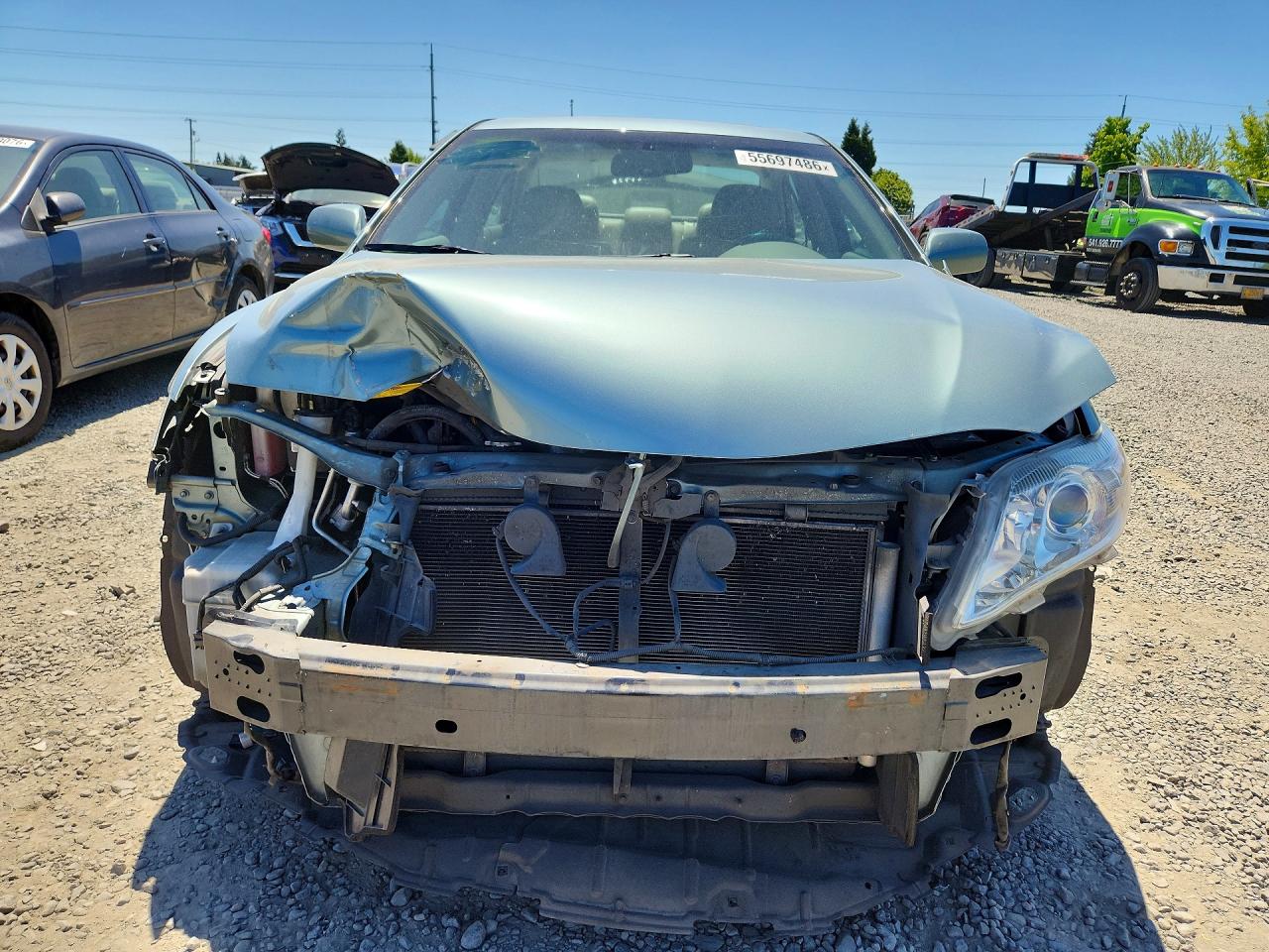 2011 Toyota Camry Xle Teal vin: 4T4BF3EKXBR143828