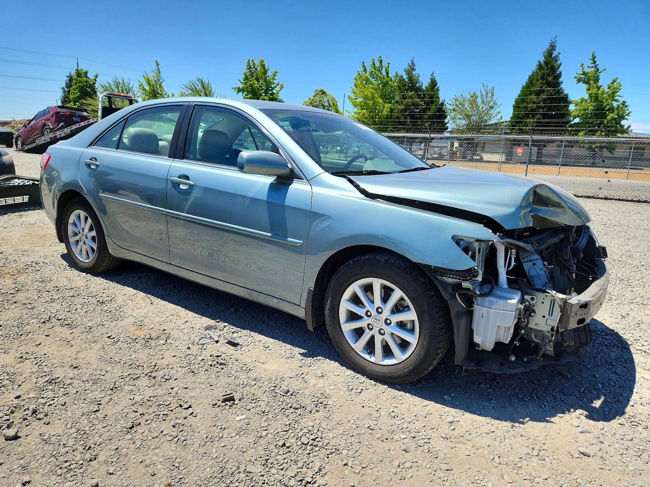 2011 Toyota Camry Xle Teal vin: 4T4BF3EKXBR143828