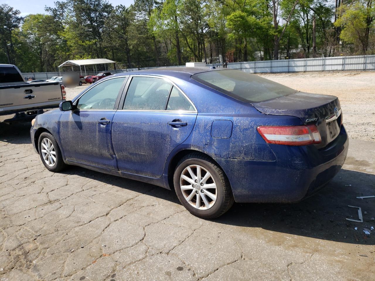 2011 Toyota Camry Base Blue vin: 4T4BF3EKXBR148740