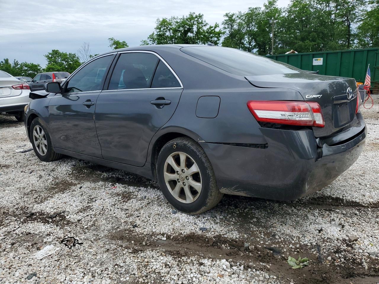 2011 Toyota Camry Le Gray vin: 4T4BF3EKXBR149385