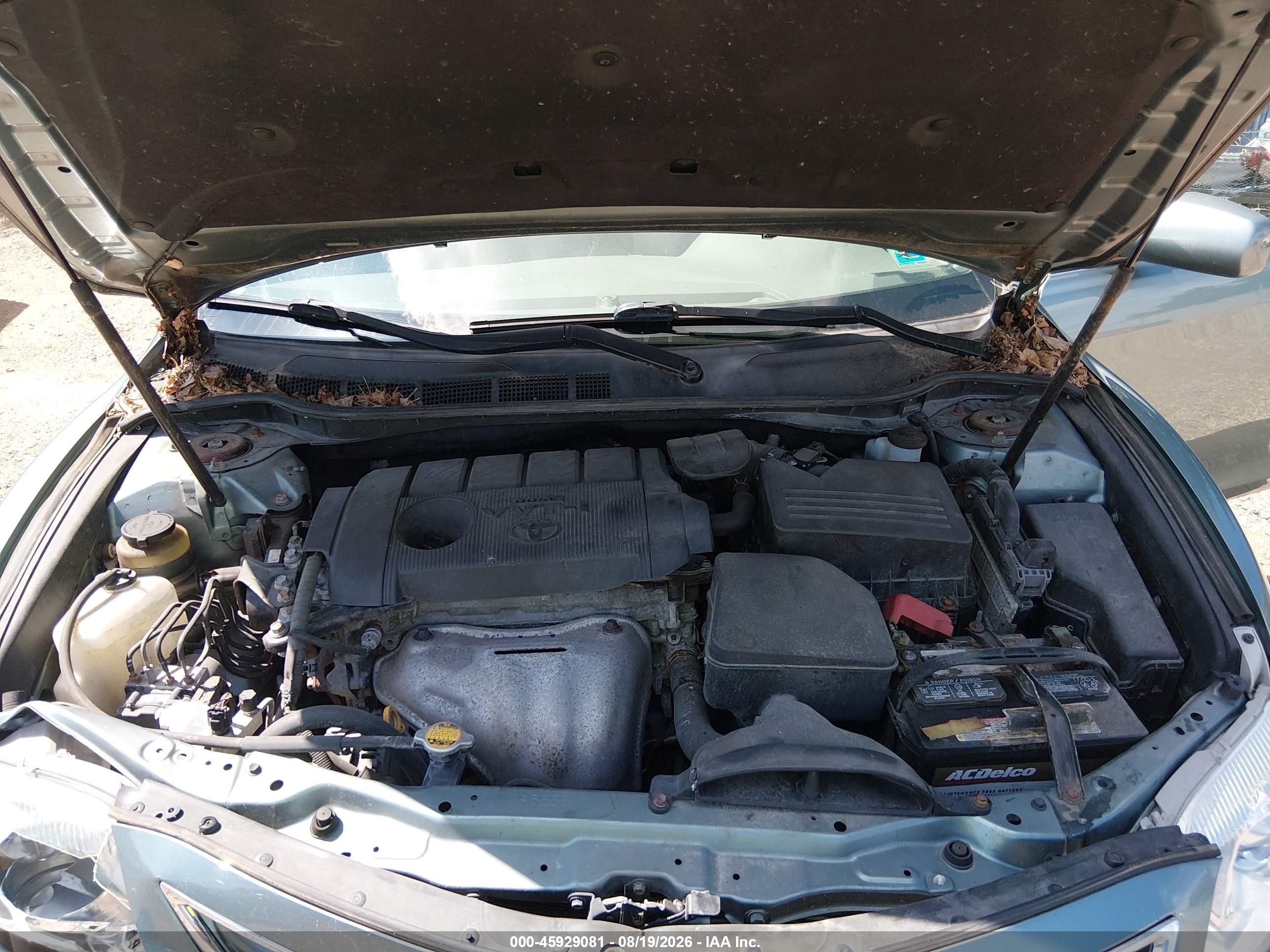 2011 Toyota Camry Le Light Blue vin: 4T4BF3EKXBR157499