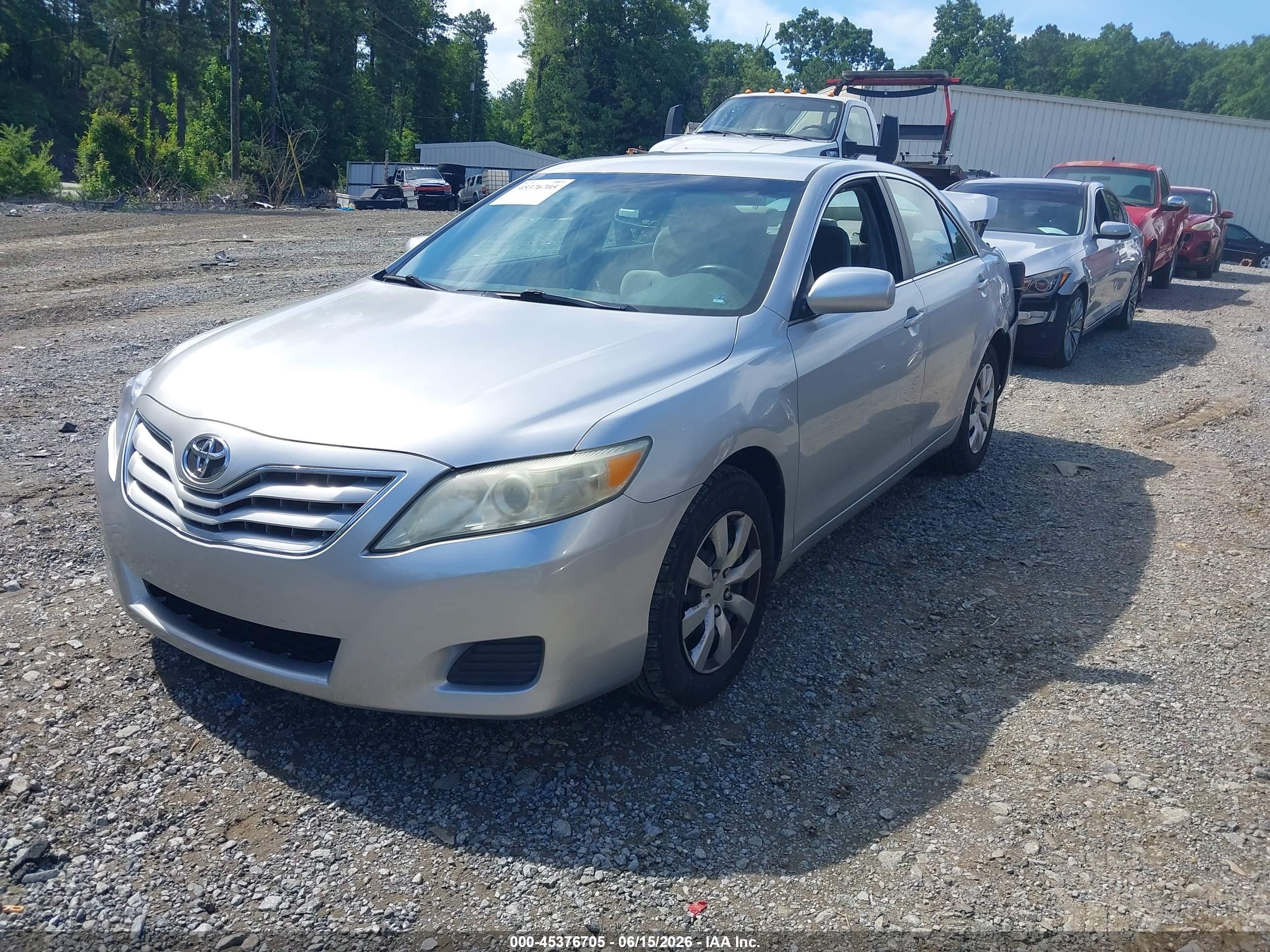 2011 Toyota Camry Le Silver vin: 4T4BF3EKXBR164677