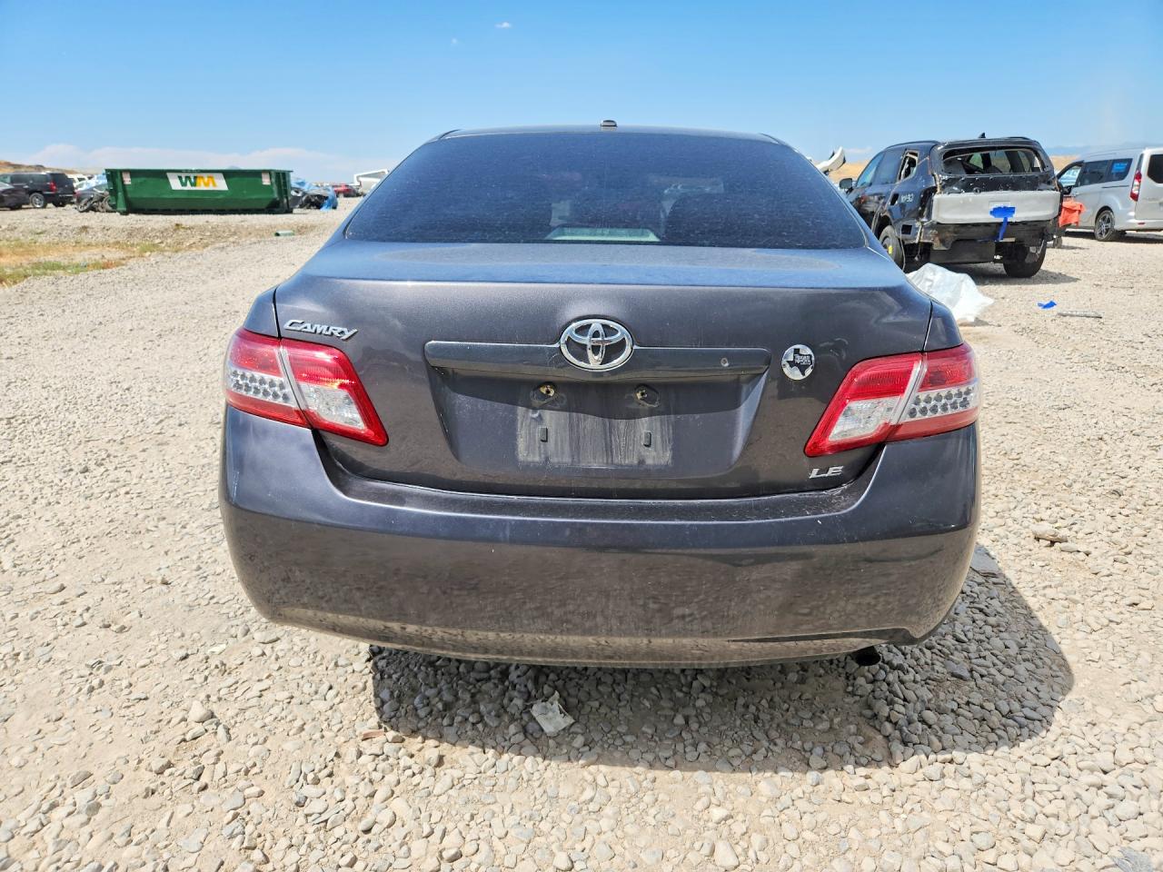 2011 Toyota Camry Le Серый vin: 4T4BF3EKXBR165215
