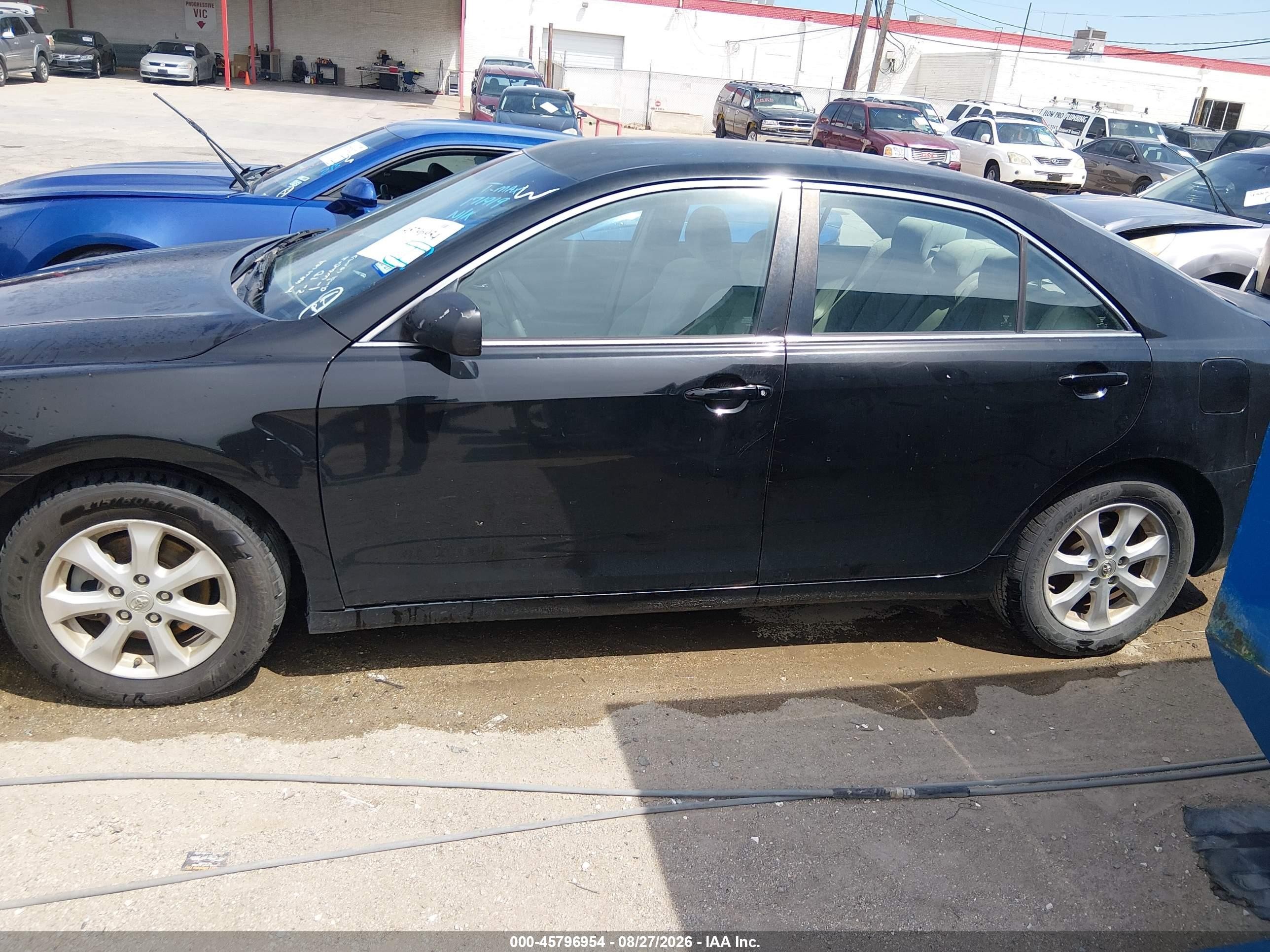 2011 Toyota Camry Le Black vin: 4T4BF3EKXBR171919