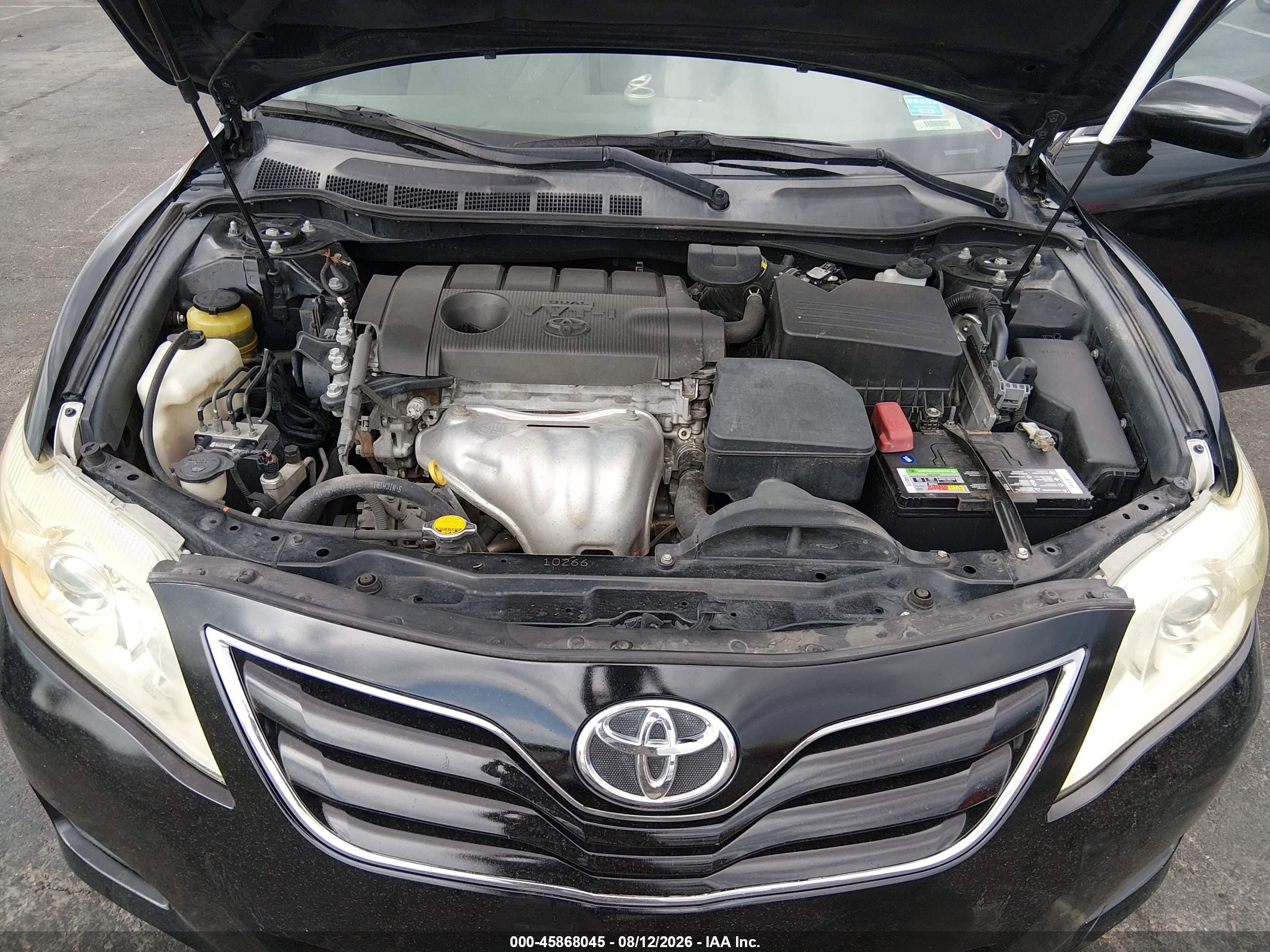 2011 Toyota Camry   Black vin: 4T4BF3EKXBR172195