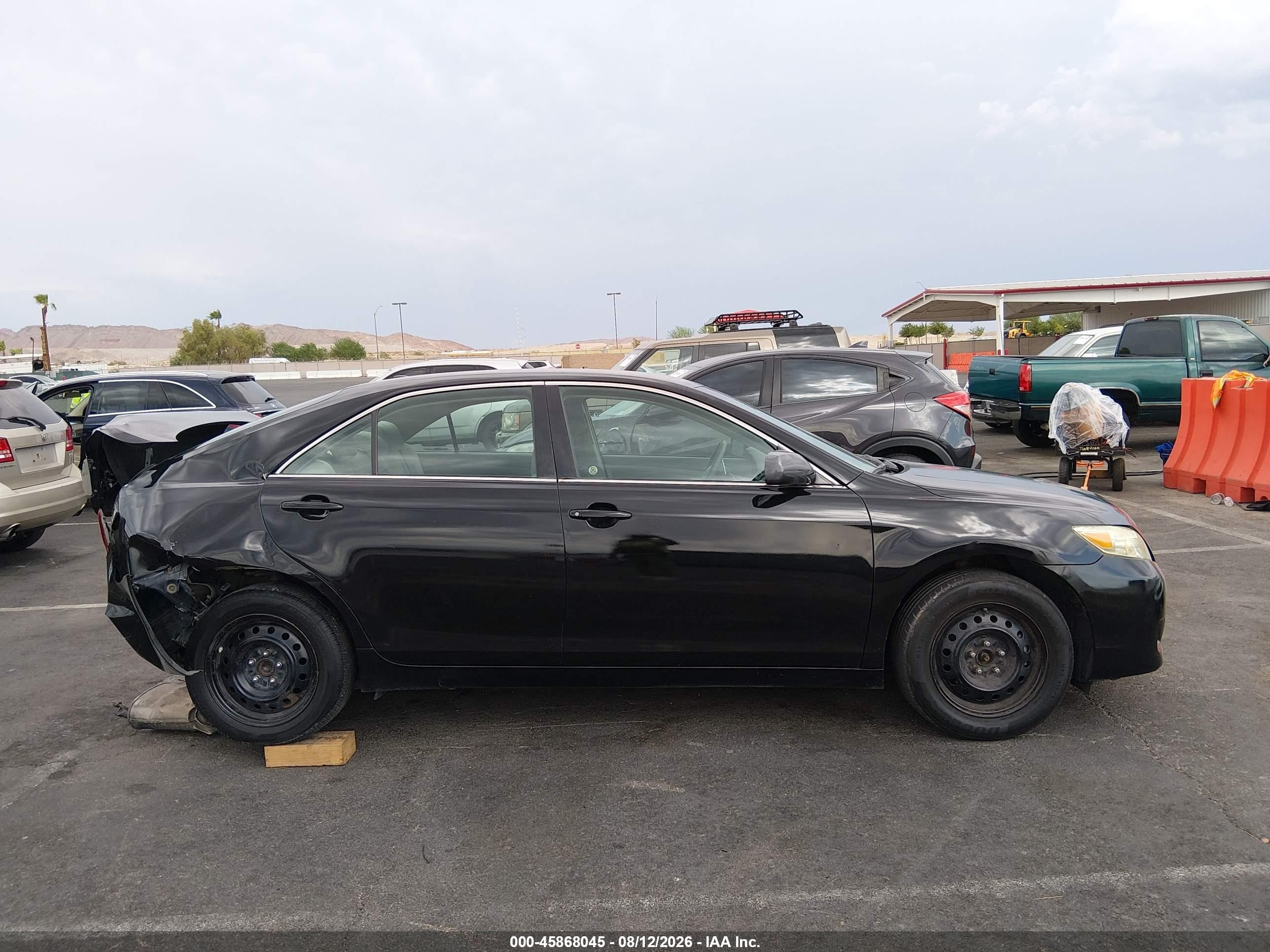 2011 Toyota Camry   Black vin: 4T4BF3EKXBR172195