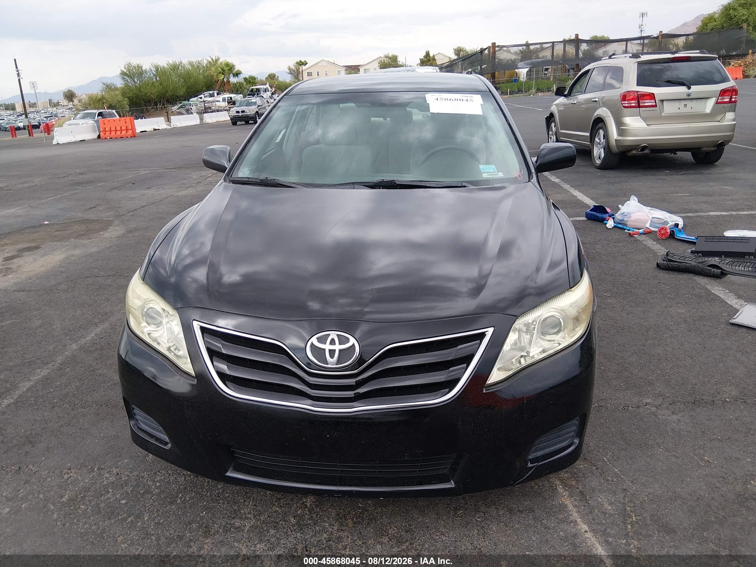 2011 Toyota Camry   Black vin: 4T4BF3EKXBR172195