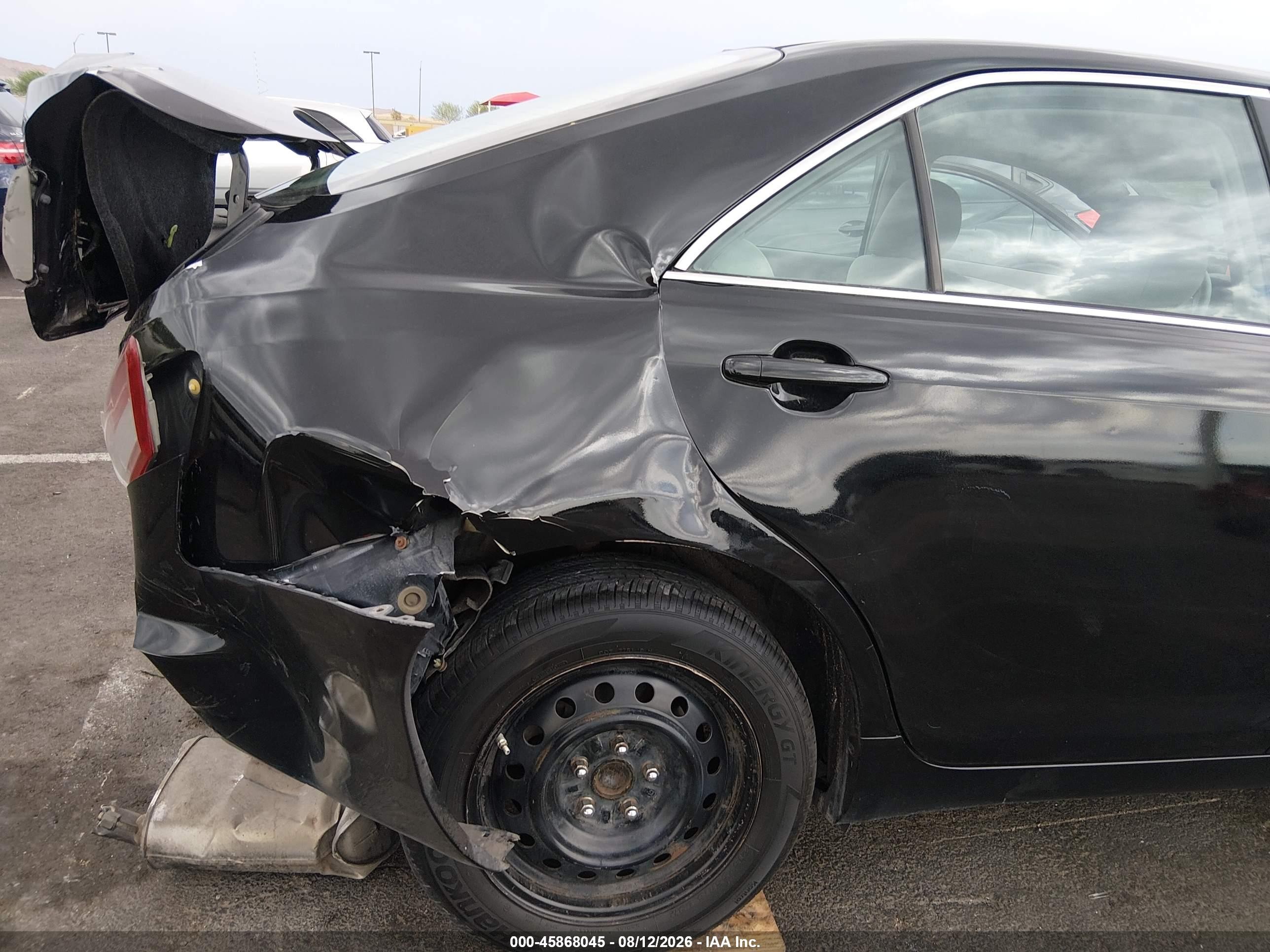 2011 Toyota Camry   Black vin: 4T4BF3EKXBR172195