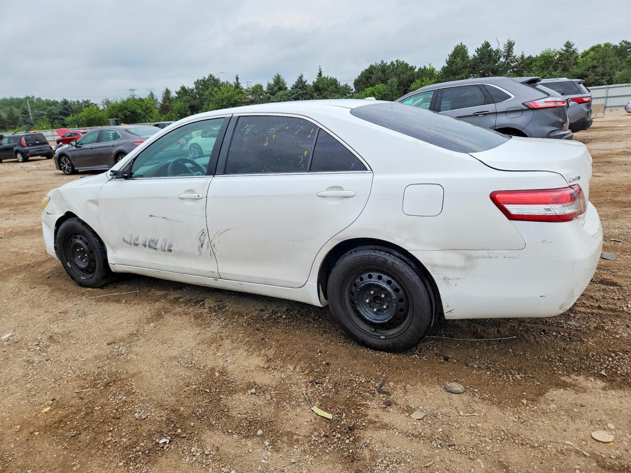 2011 Toyota Camry Le Белый vin: 4T4BF3EKXBR176862