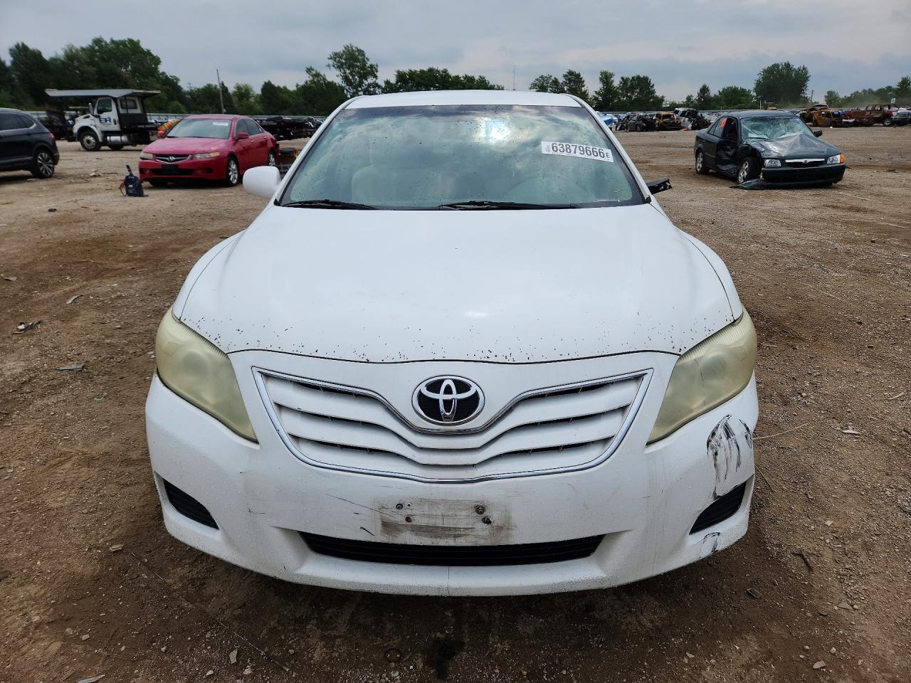 2011 Toyota Camry Le Белый vin: 4T4BF3EKXBR176862