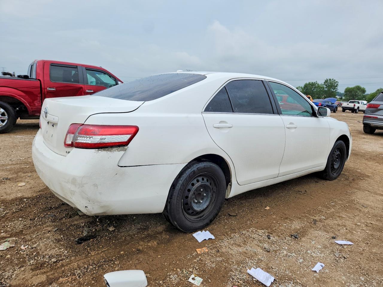 2011 Toyota Camry Le Белый vin: 4T4BF3EKXBR176862