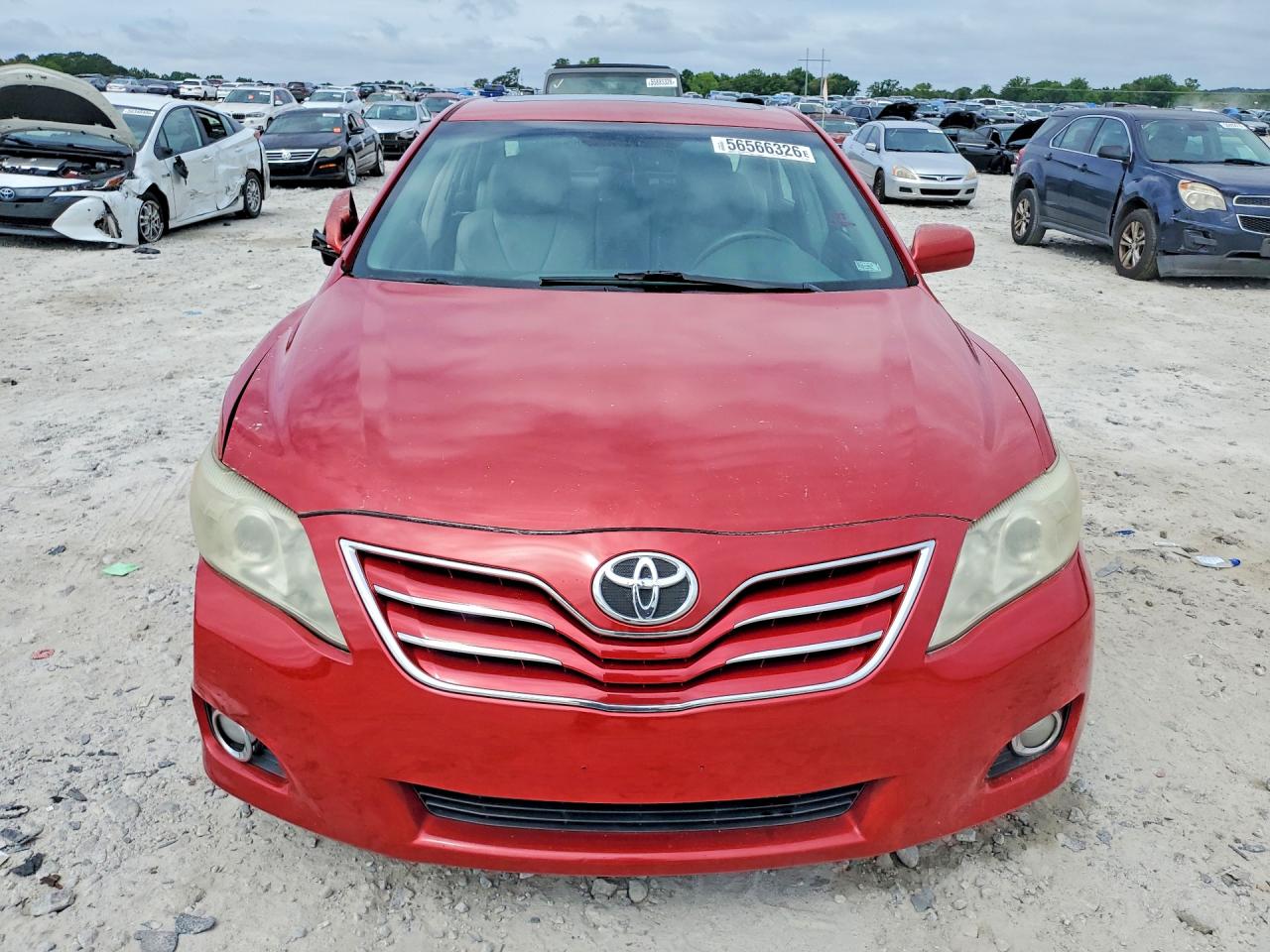 2011 Toyota Camry Xle Красный vin: 4T4BF3EKXBR186663
