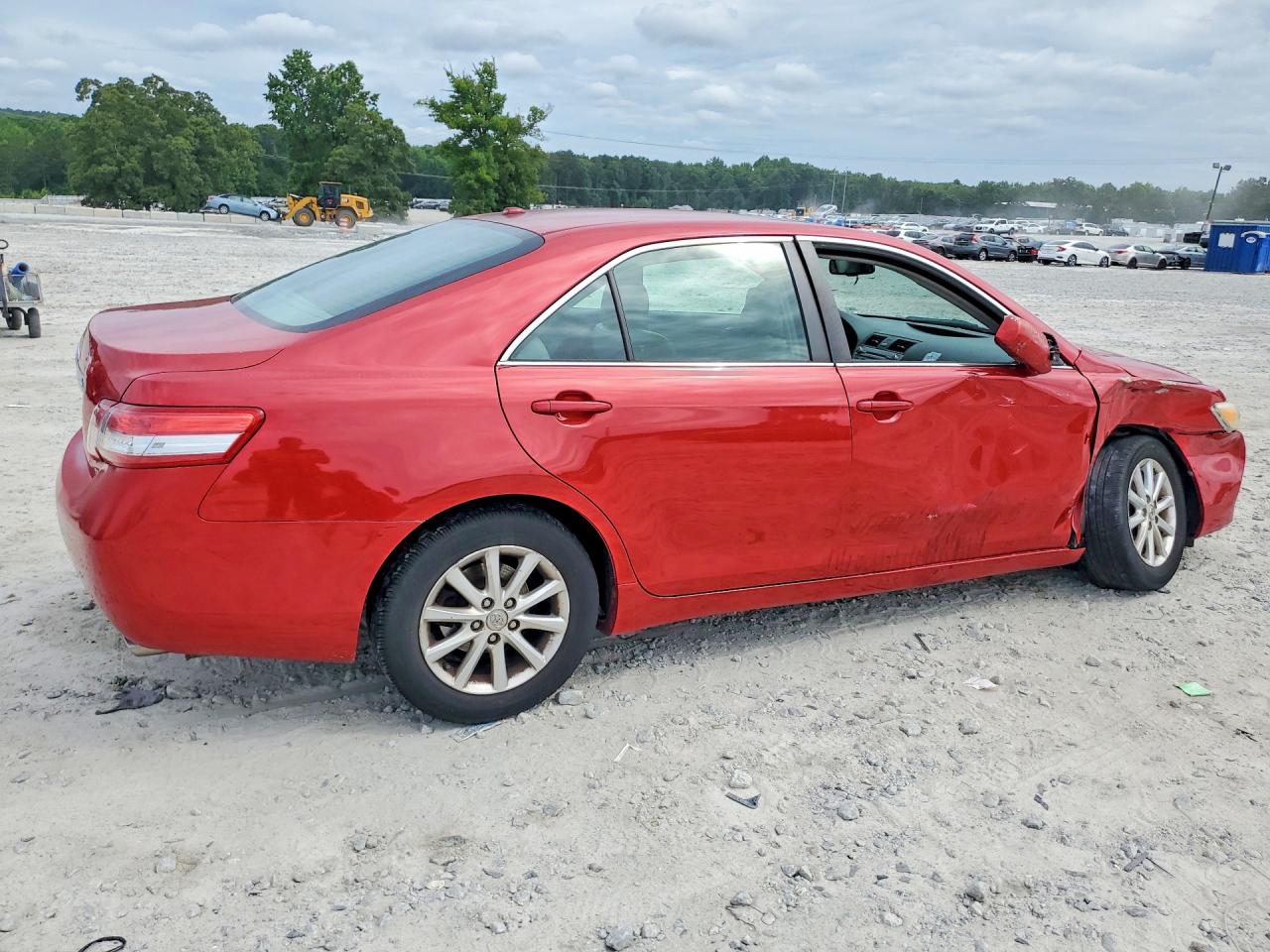 2011 Toyota Camry Xle Красный vin: 4T4BF3EKXBR186663