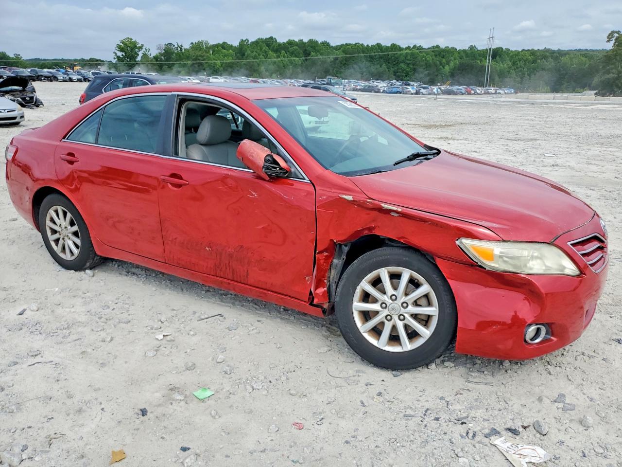 2011 Toyota Camry Xle Красный vin: 4T4BF3EKXBR186663
