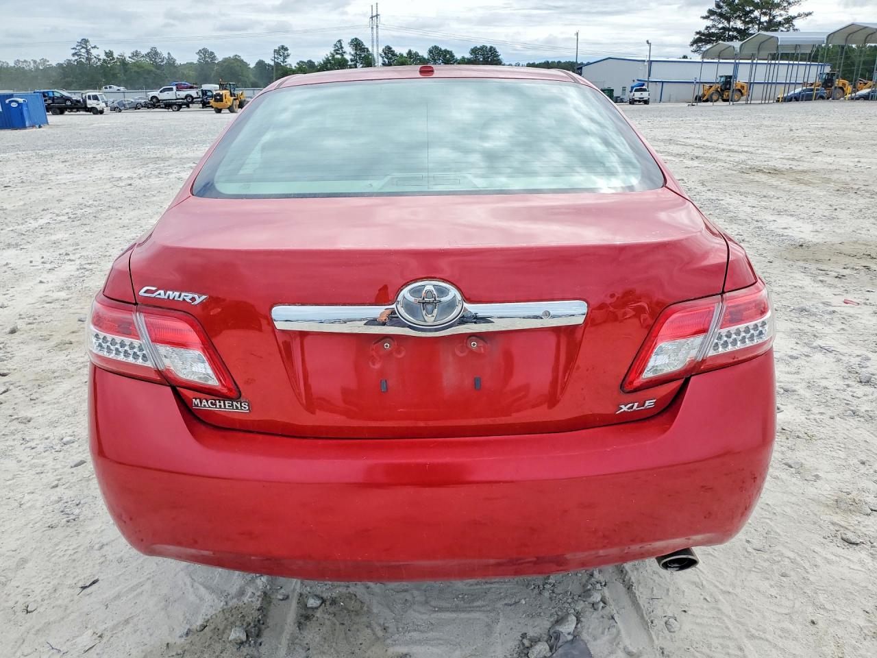 2011 Toyota Camry Xle Красный vin: 4T4BF3EKXBR186663