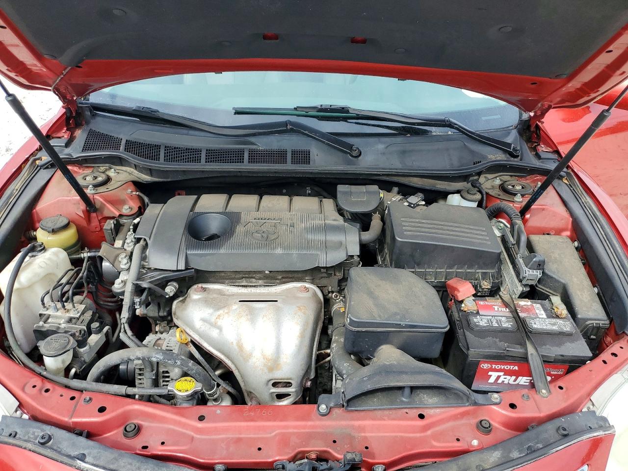2011 Toyota Camry Xle Красный vin: 4T4BF3EKXBR186663